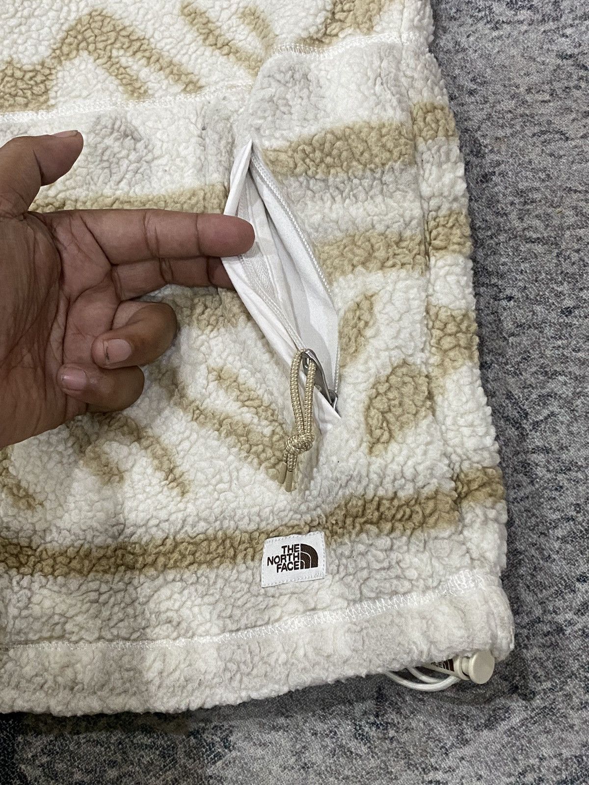 The North Face THE NORTH FACE MULTICOLOUR FLEECE HALF BUTTON JACKET Size XS / US 0-2 / IT 36-38 - 9 Thumbnail