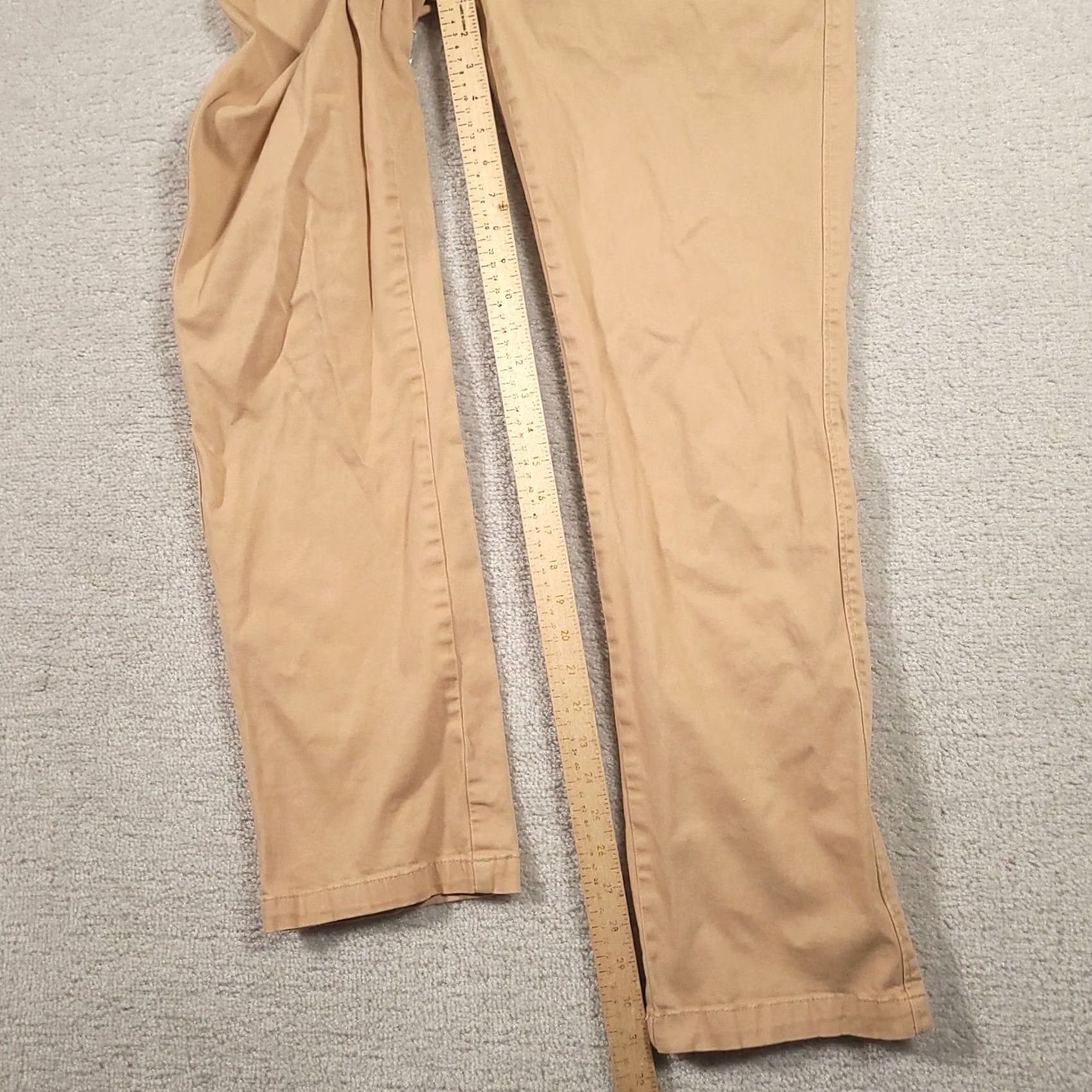 Lee Lee Modern Series Straight Fit Stretch Women's Pants Khaki Size 10 M Pants Women Khaki Tan Regular Straight 10 M Lee Modern Series Ladies Pants Size 32" / US 10 / IT 46 - 4 Thumbnail