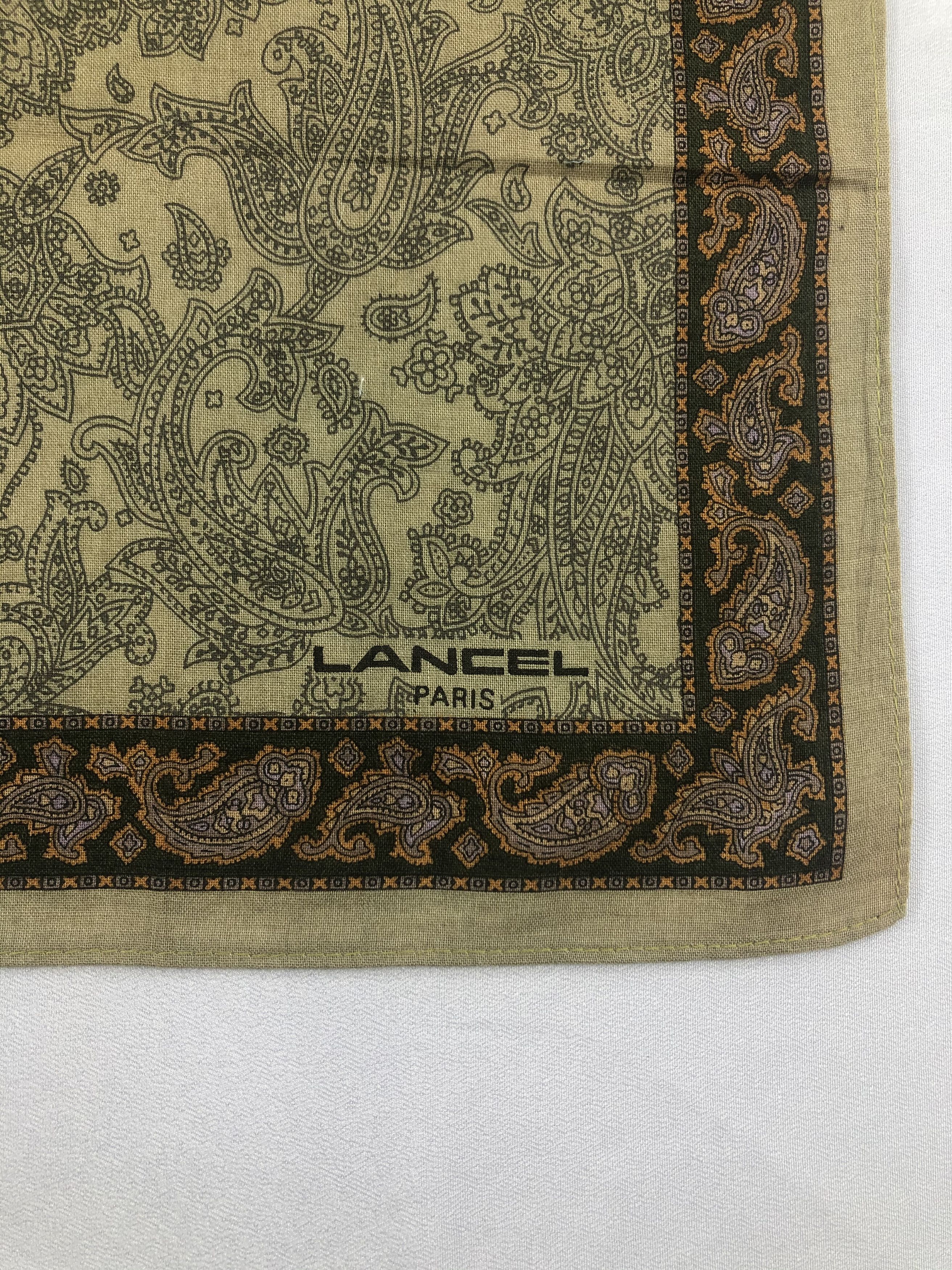Lancel Lancel Paislee Handkerchief / Bandana / Neckerchief Size ONE SIZE - 5 Thumbnail