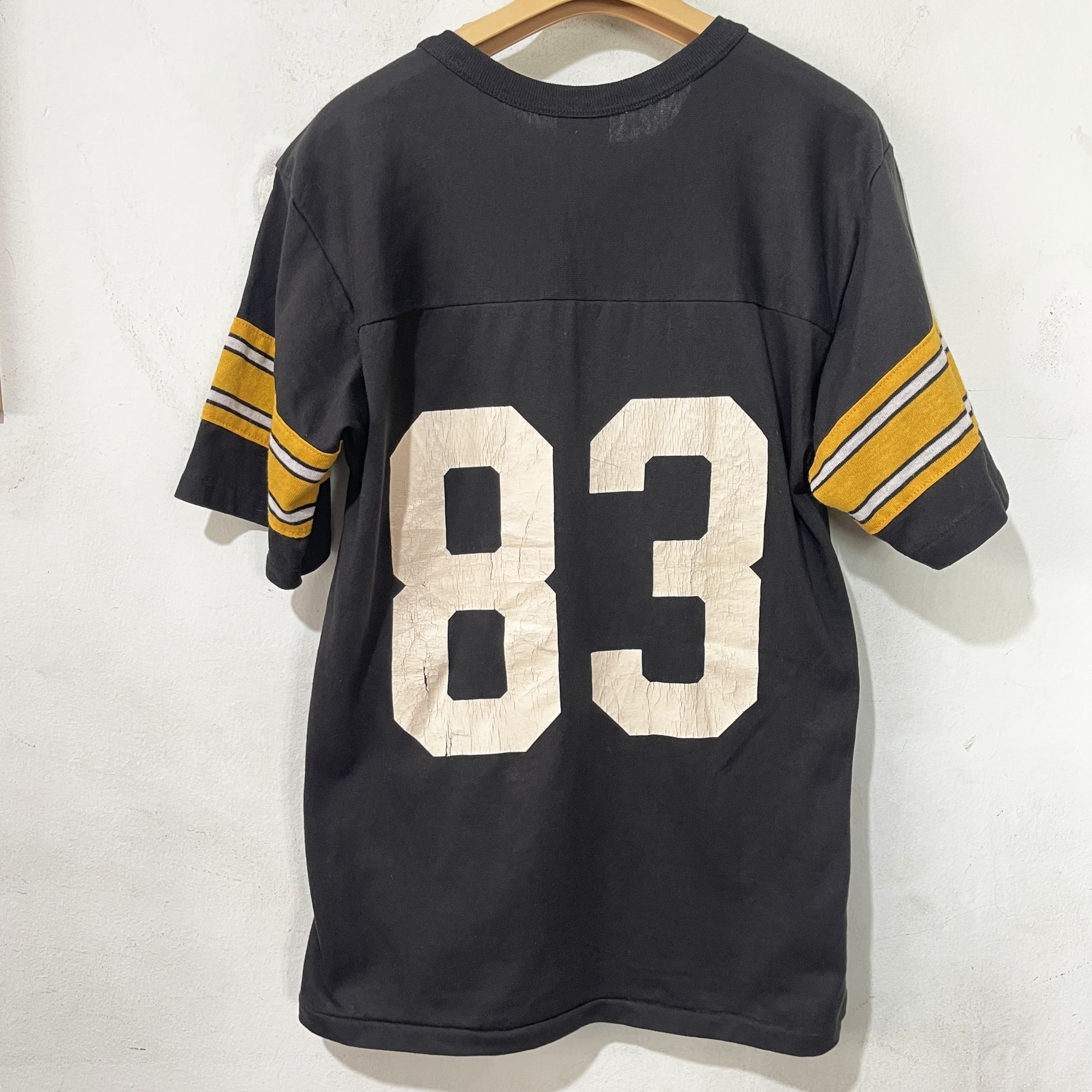 NFL Vintage 90s Pittsburgh Steelers 83 NFL Rawling Jersey Size US S / EU 44-46 / 1 - 3 Thumbnail
