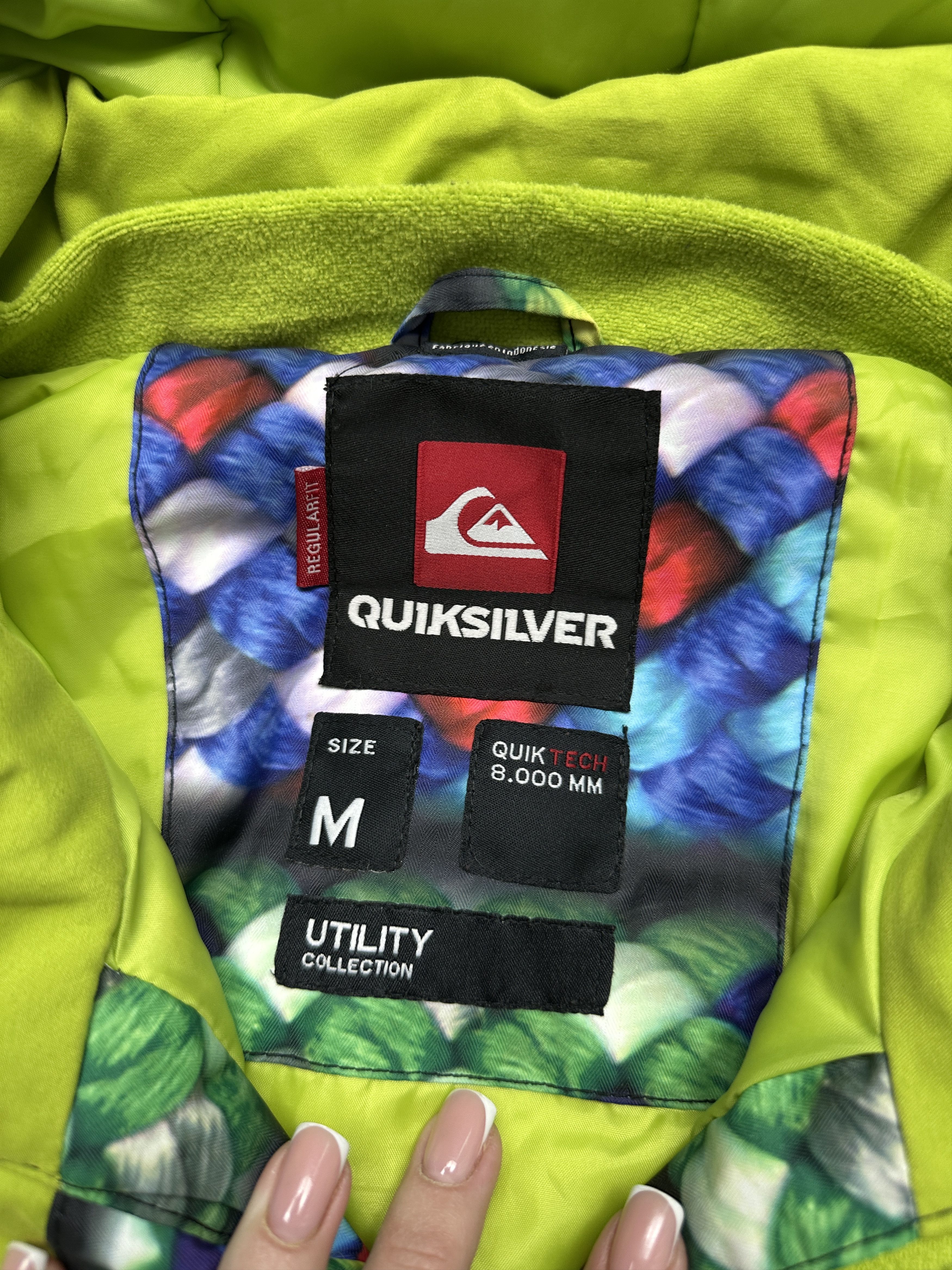 Quiksilver Quiksilver Ski Snowboard Mens Jacket Size US M / EU 48-50 / 2 - 4 Thumbnail