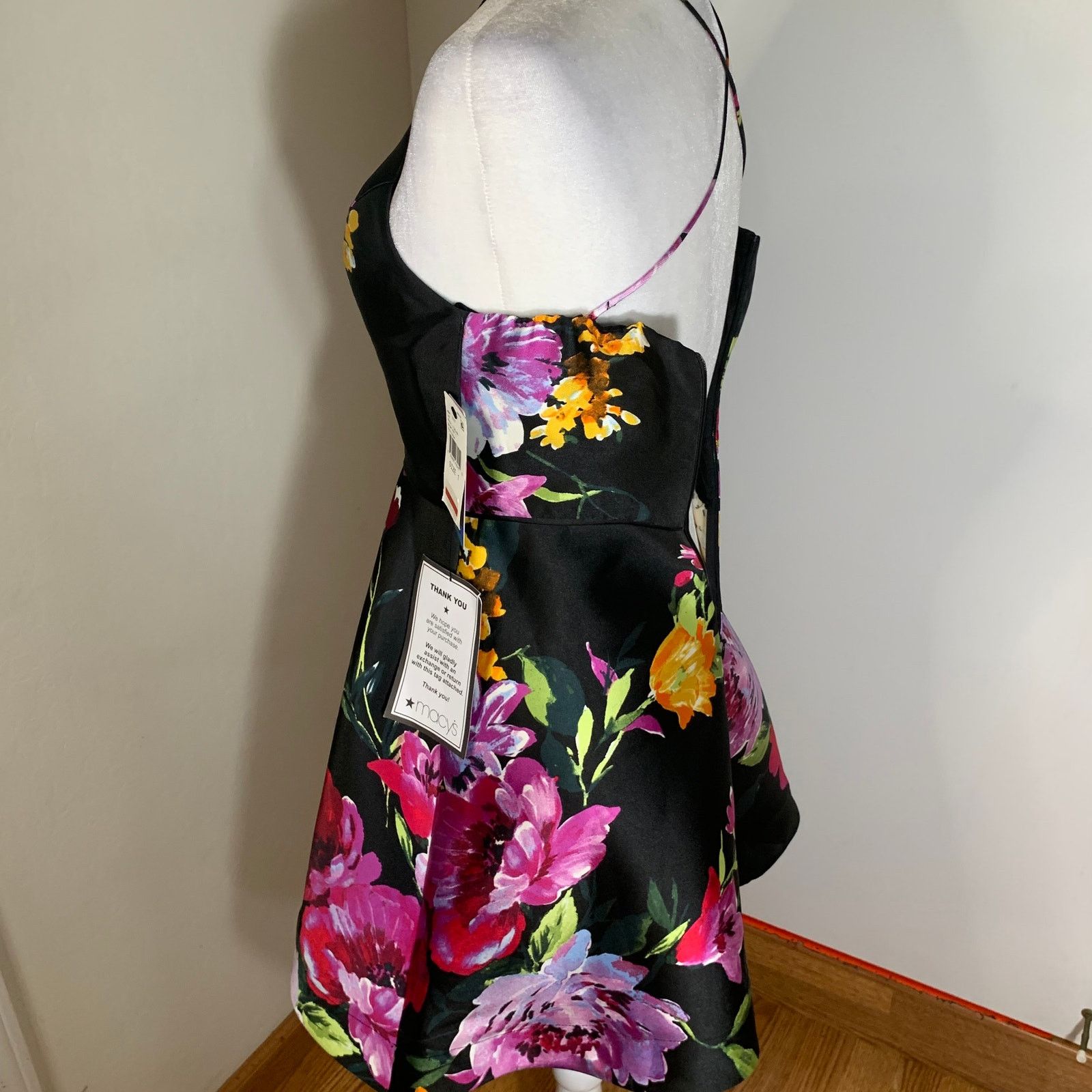 Other BCX Juniors' Asymmetrical Fit & Flare Dress Size 1 (NWT) Size XS / US 0-2 / IT 36-38 - 6 Thumbnail