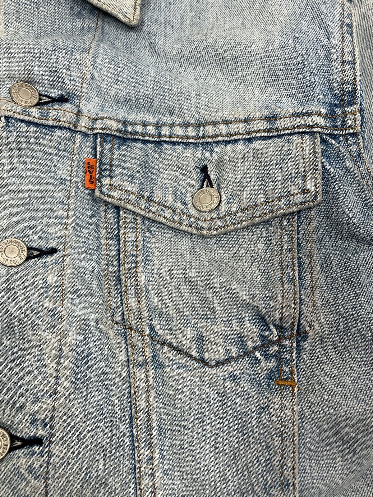 Levi's 90s Levi's 70651 - Orange Tab Type III Denim Jacket Size US M / EU 48-50 / 2 - 3 Thumbnail