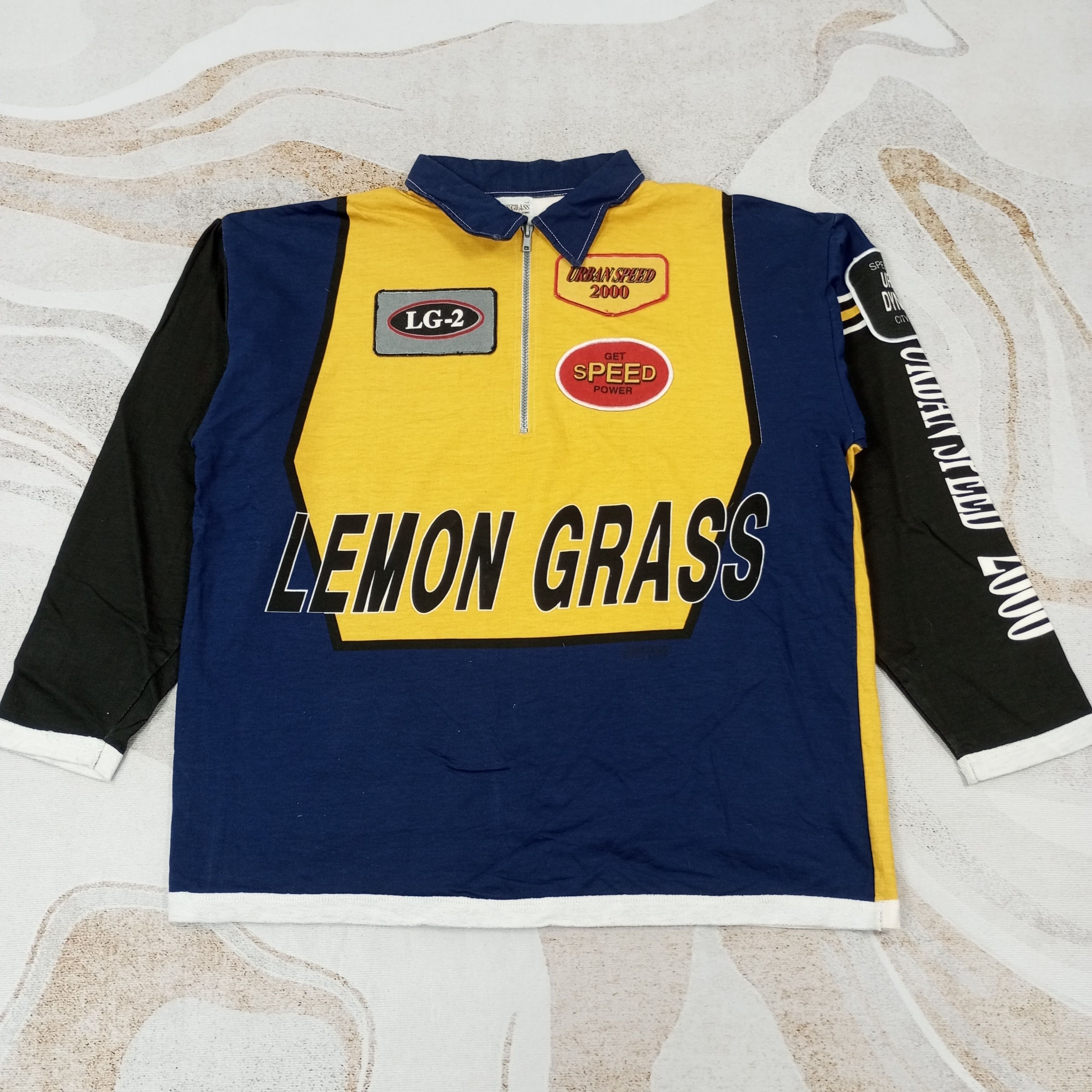 Other Lemon Grass Urban Speed Half Zipper Sweatshirt c222n16 Size US XL / EU 56 / 4 - 1 Thumbnail
