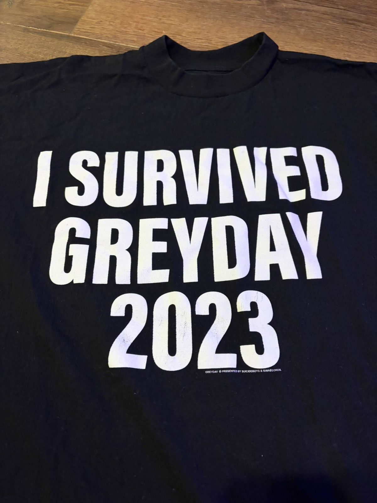 G59 Records I survived greyday 2023 $uicideboy$ g59 tee Size US XXL / EU 58 / 5 - 2 Thumbnail