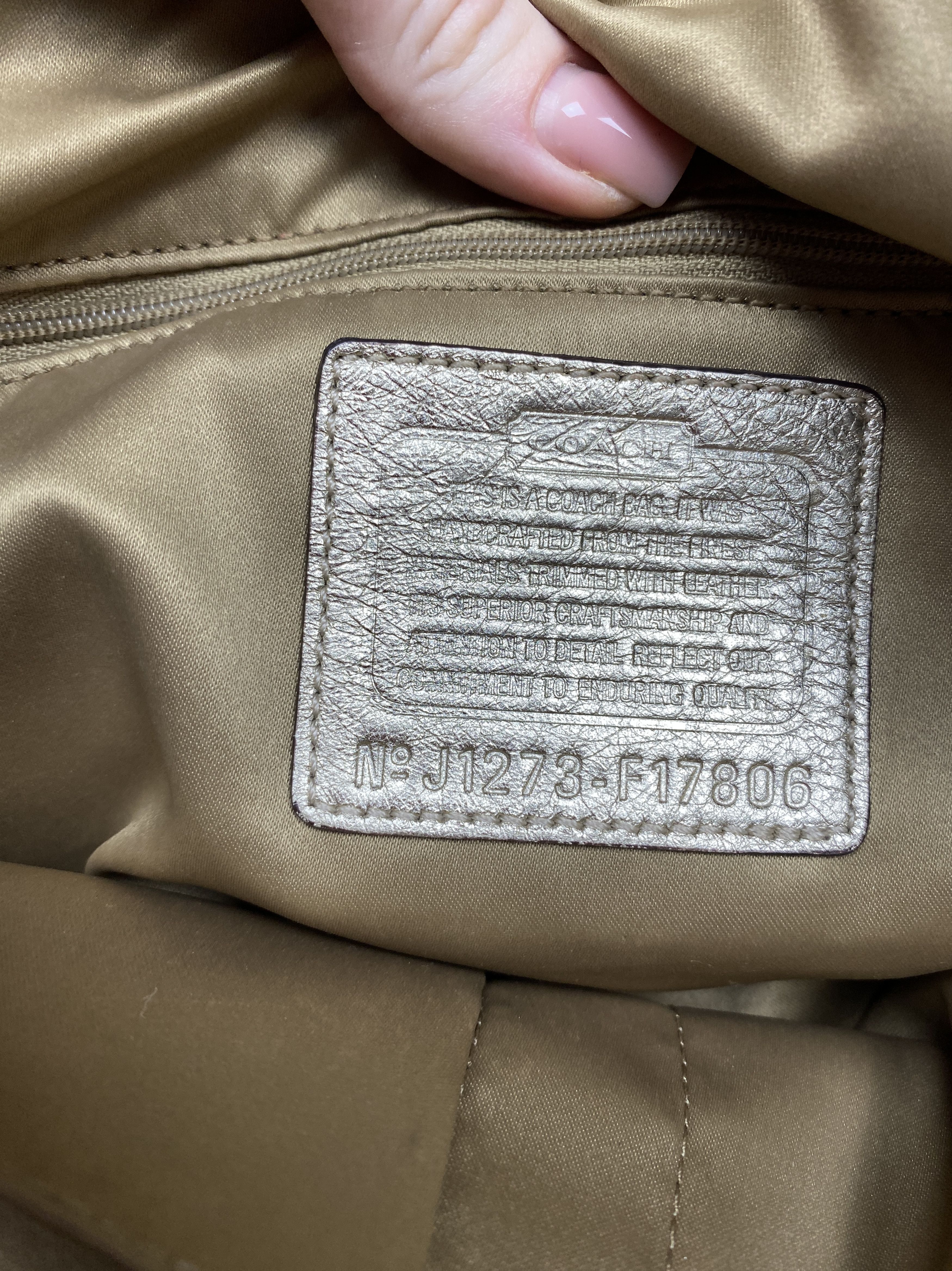 Coach Coach Vintage Monogram Bag Size ONE SIZE - 5 Thumbnail