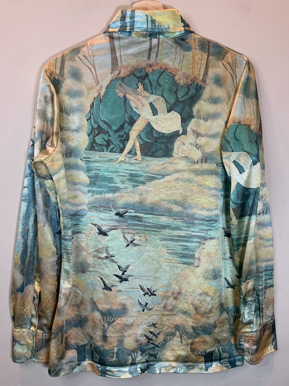 Kennington Ltd. × Vintage *RARE* Vintage 60’s Kennington Art Painting AOP Button Shirt Size US M / EU 48-50 / 2 - 2 Thumbnail