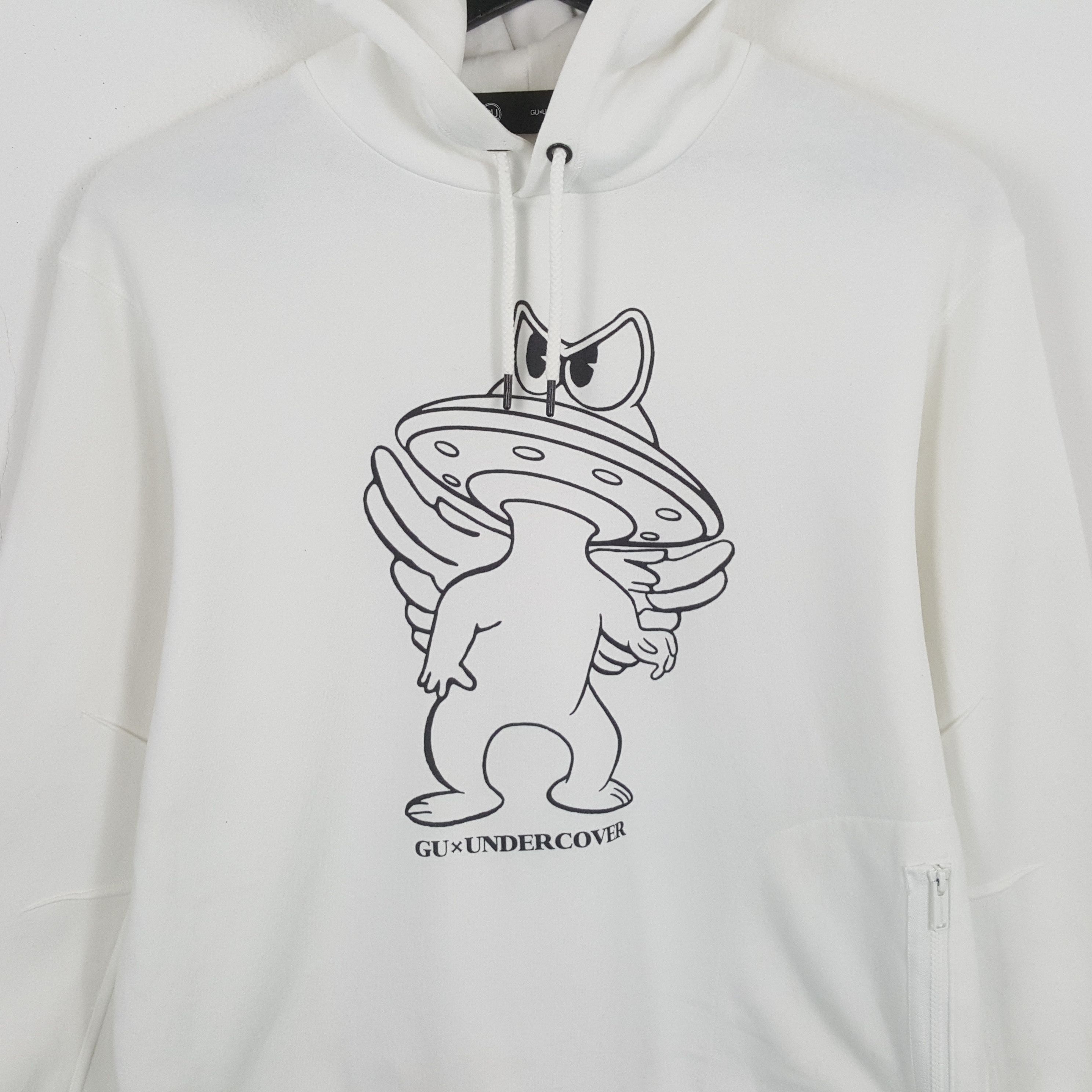 GU × Undercover × Vintage GU x UNDERCOVER Japanese Brand Designer Custom Art Hoodies Size US L / EU 52-54 / 3 - 4 Thumbnail