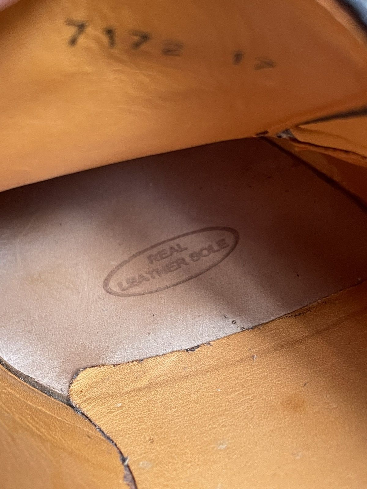Designer × Leather × Vintage CORDWAINER WRIGHT ARCH PRESERVER BROWN LEATHER BROGUE Size US 9.5 / EU 42-43 - 10 Thumbnail