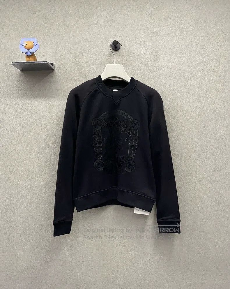 Hermes Hermes Black crew neck sweatshirt Size XS / US 0-2 / IT 36-38 - 1 Thumbnail
