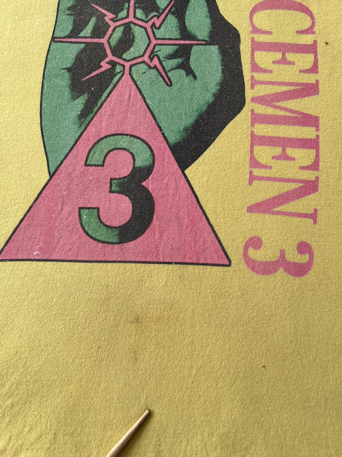Band Tees Vintage 2000s Spacemen 3 Rock Band Yellow T-shirt Size US M / EU 48-50 / 2 - 7 Thumbnail