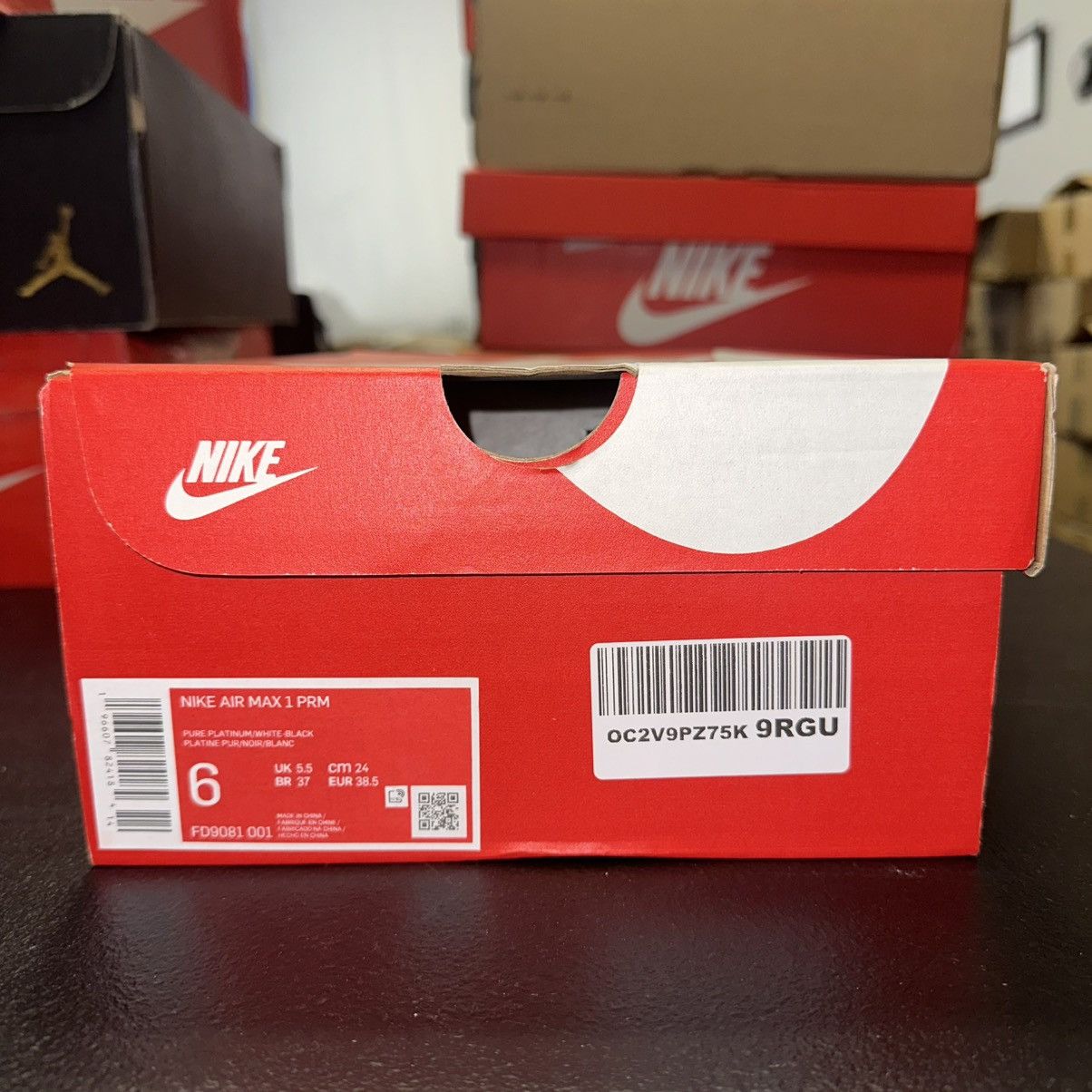 Nike Size 6 - Nike Air Max 1 PRM Urawa Pure Platinum FD9081-001 Size US 6 / EU 39 - 7 Thumbnail