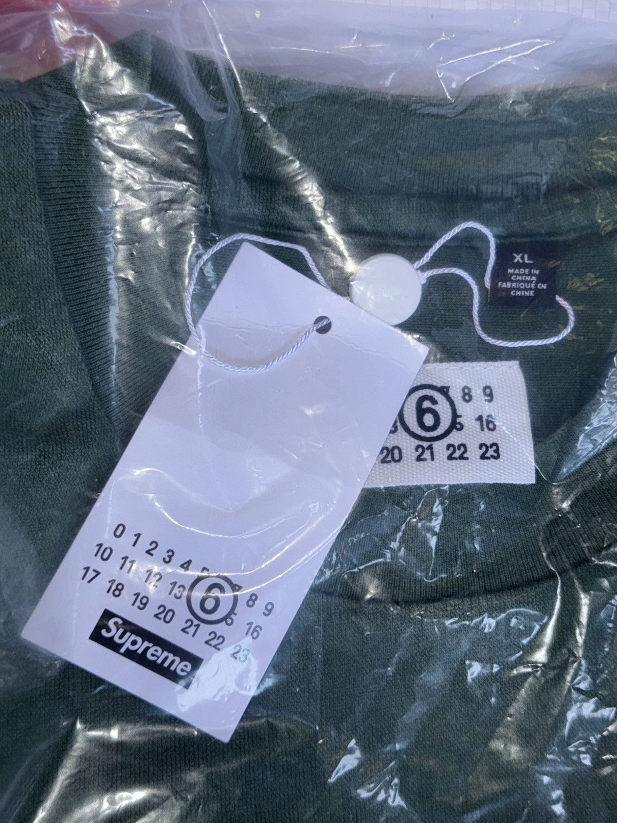 Maison Margiela × Supreme Supreme MM6 Maison Margiela Cotton Football Jersey Size US XL / EU 56 / 4 - 5 Thumbnail