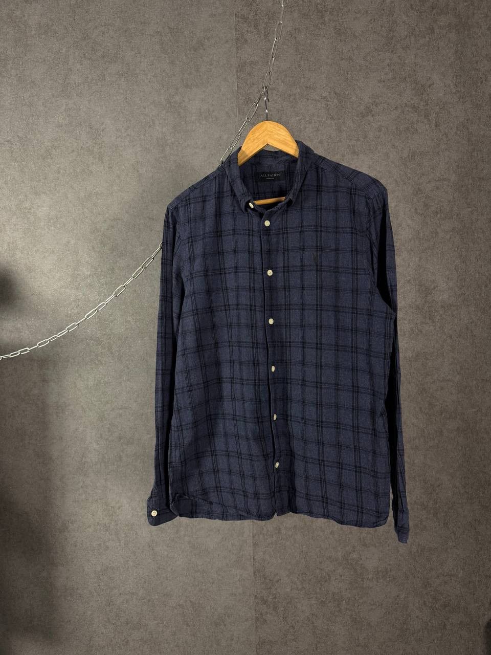 Allsaints Allsaints designer logo shirt Size US M / EU 48-50 / 2 - 1 Thumbnail