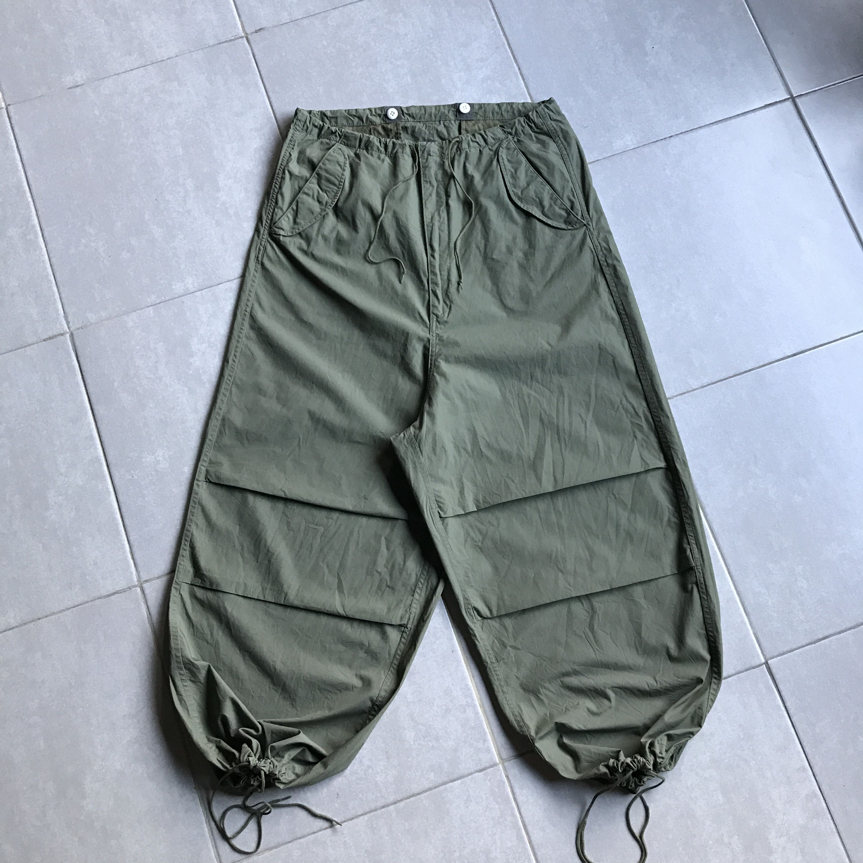 Beams Japan Beams military wide balloon pant Size US 34 / EU 50 - 1 Thumbnail