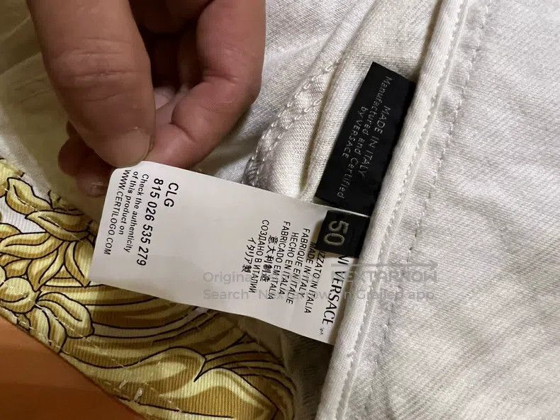 Versace Versace Baroque denim jacket Size US L / EU 52-54 / 3 - 6 Thumbnail
