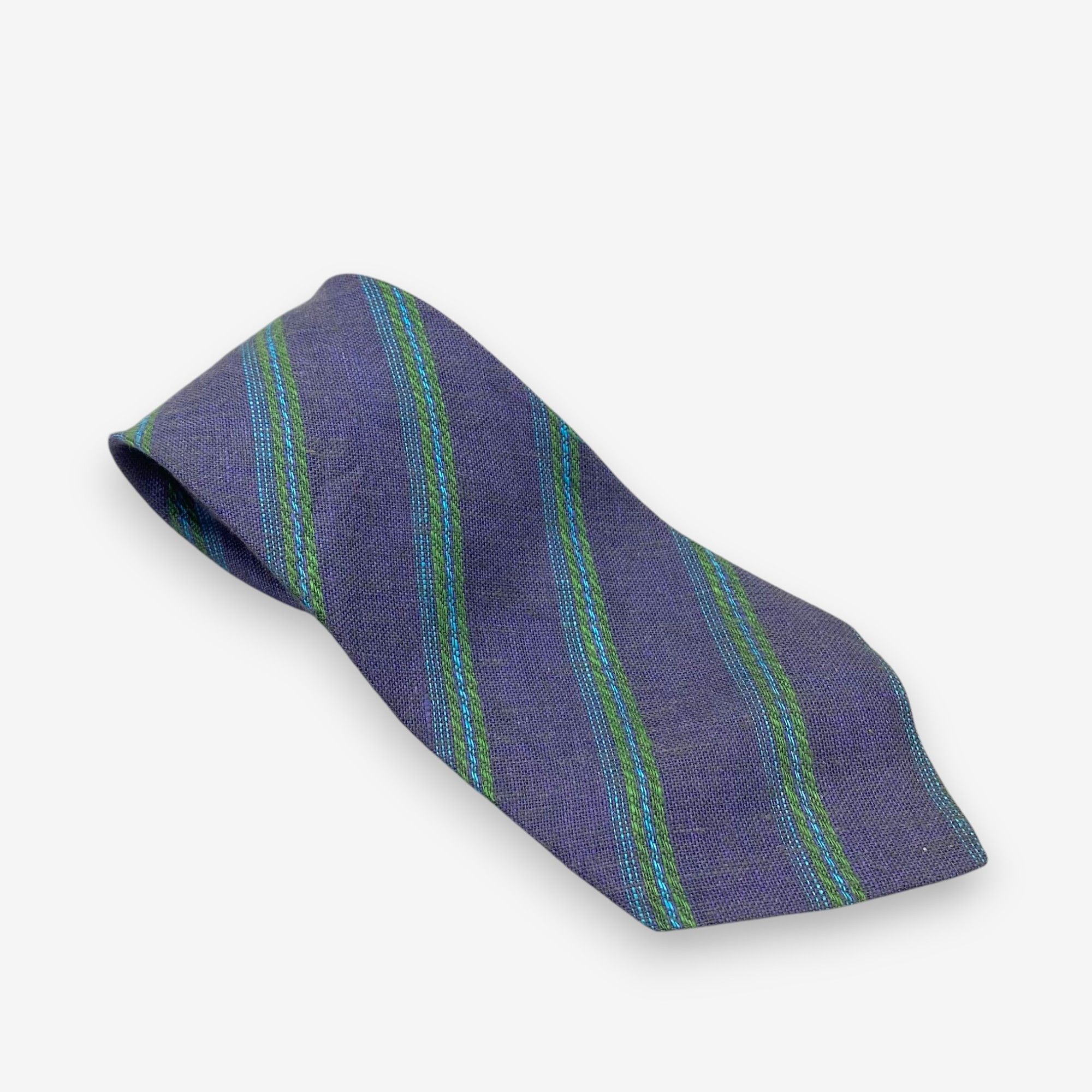 Ermenegildo Zegna Vintage Ermenegildo Zegna SILK Necktie Cravate Pure Silk Size ONE SIZE - 1 Thumbnail
