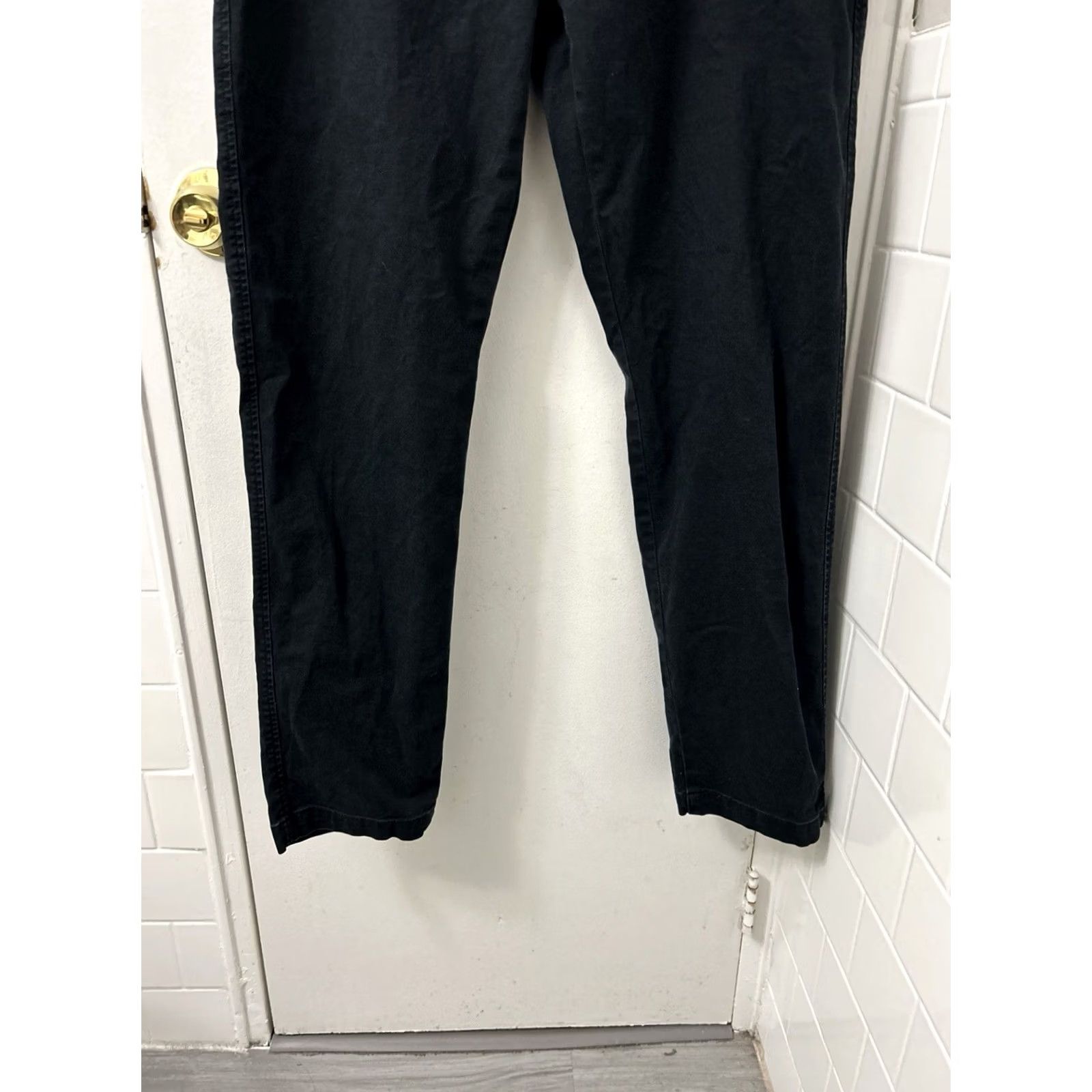 Levi's Levi's XX Chino Standard Taper Pants Mens 38x32 Black Twill Trousers Regular Fit Five-Pocket Size US 38 / EU 54 - 7 Thumbnail