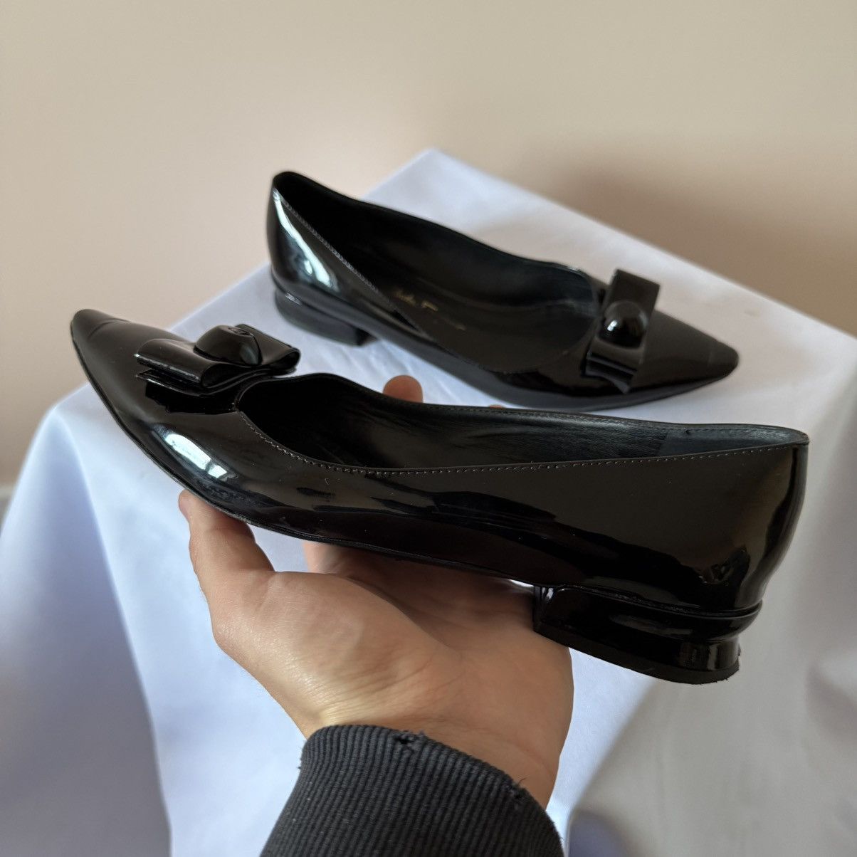 Salvatore Ferragamo RARE Salvatore Ferragamo Vara Bow Shoes Jil Sander Vibe Size US 7 / IT 37 - 8 Thumbnail