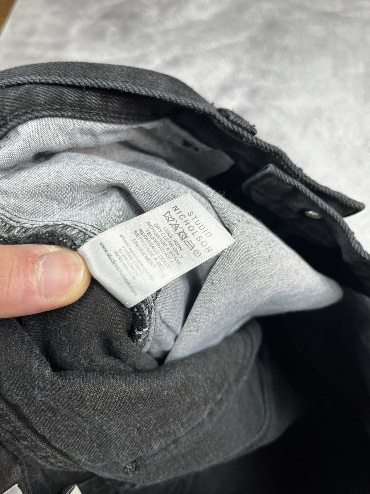 Hypebeast Studio Nicholson Ruthe Relaxed Selvedge Denim Indigo Size US 29 - 8 Thumbnail
