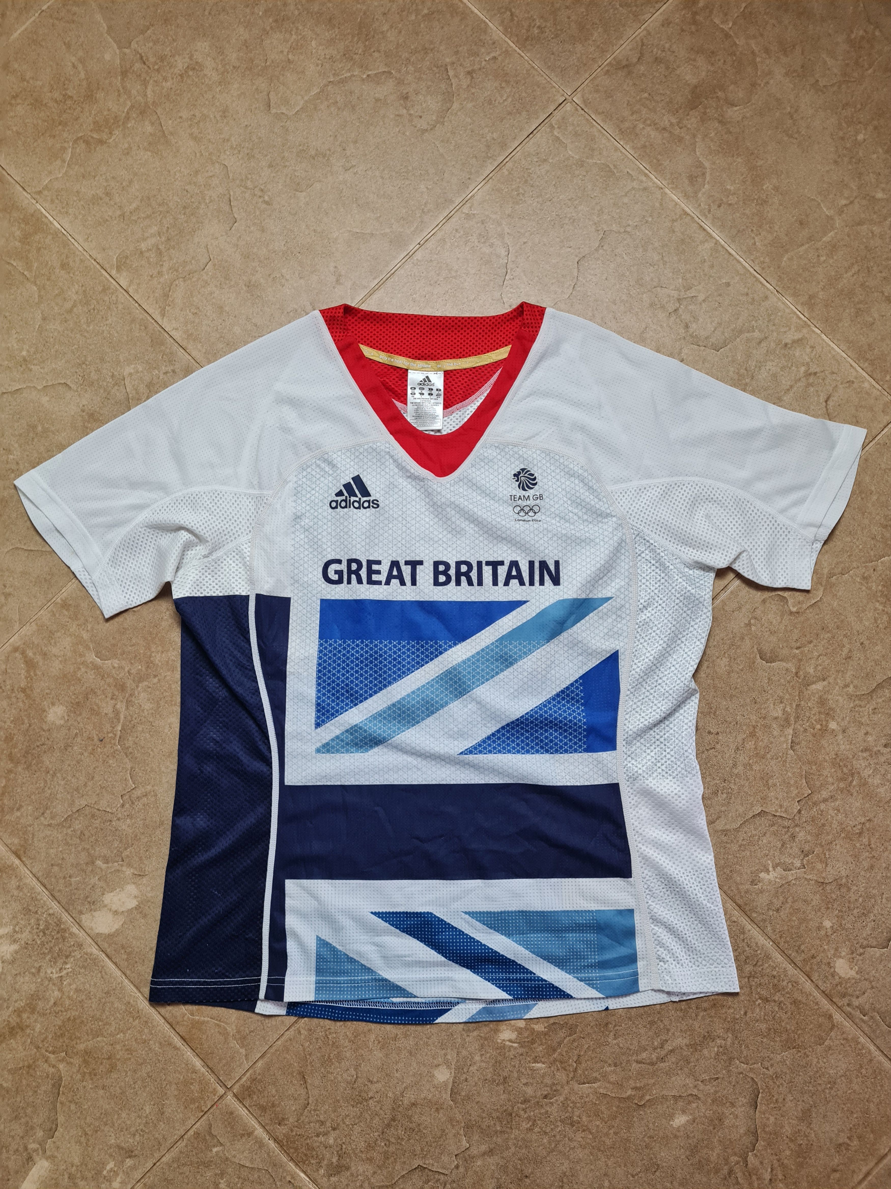 Adidas Adidas Great Britain 2012 Olympic Shirt Team GB Size US M / EU 48-50 / 2 - 6 Thumbnail