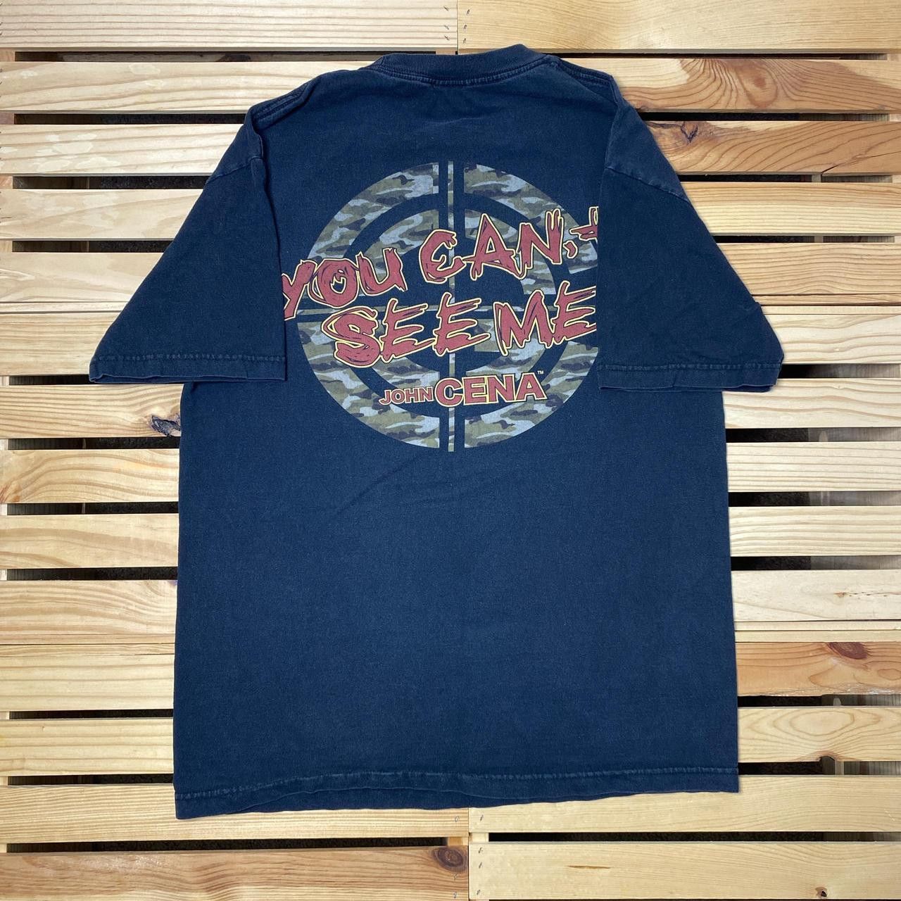 WWE Vintage WWE x John Cena Black Wrestling Tee Size Large Size US L / EU 52-54 / 3 - 2 Thumbnail