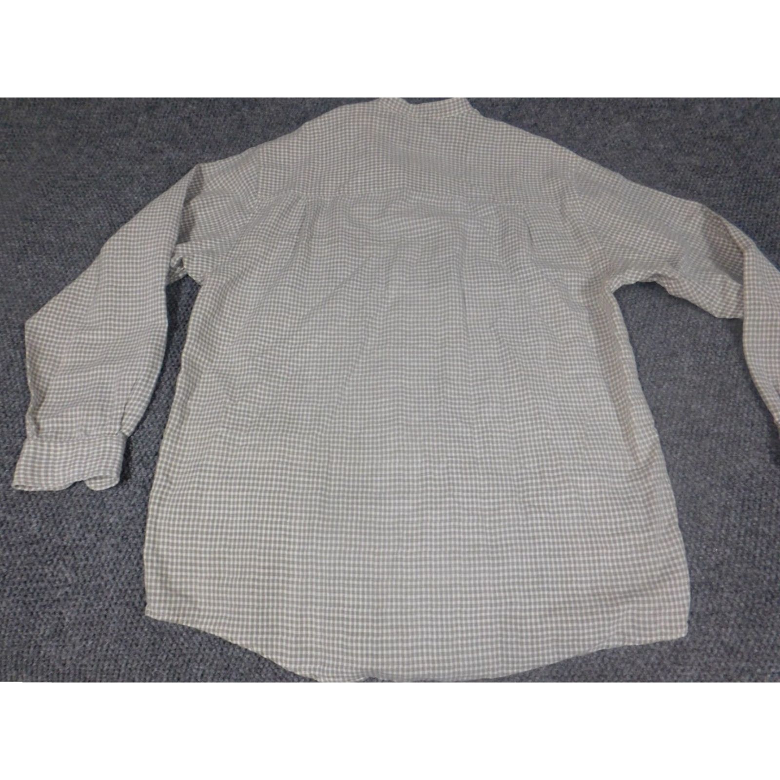 Eddie Bauer Eddie Bauer Shirt Mens Medium Beige Button-Down Cotton Regular Button Up Collared Long Sleeve Staples USA Vintage No Size US M / EU 48-50 / 2 - 7 Thumbnail