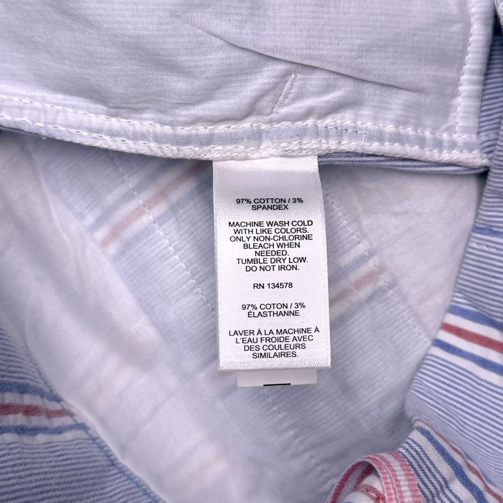Vineyard Vines Vineyard Vines Nicholls Stripe Ed Shorts Womens 14 Bimini Blue 5 Inch New Size 36" / US 14 / IT 50 - 5 Thumbnail
