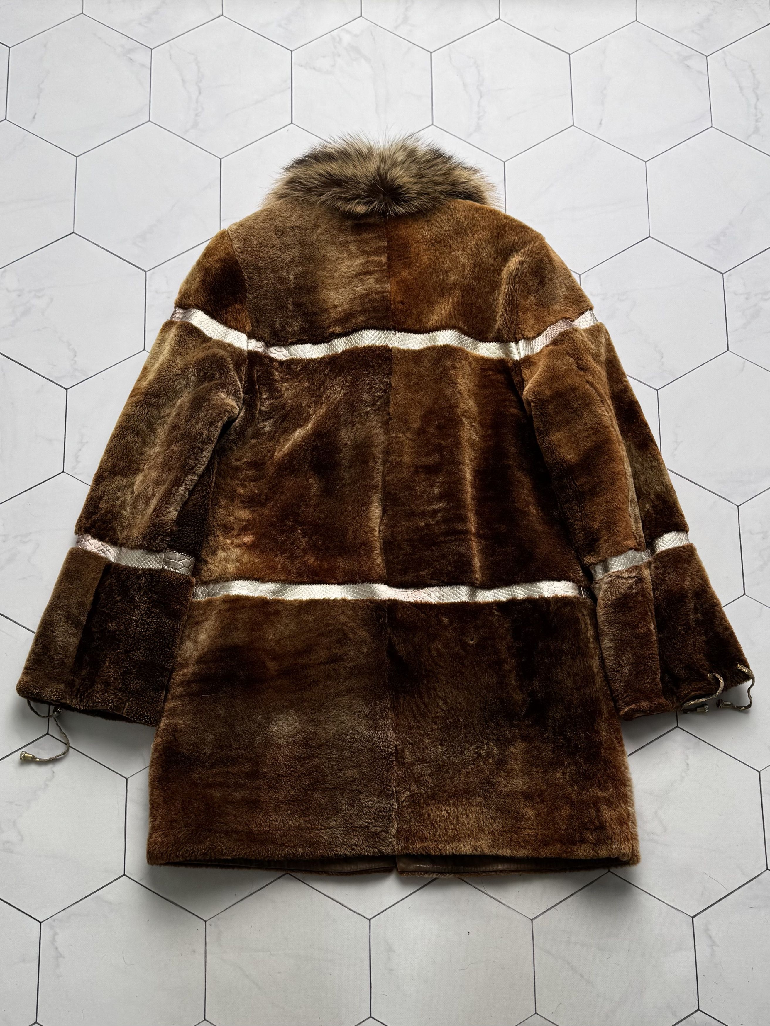 Vintage Vintage Real Sheepskin Coat (B250)D15E2 Size M / US 6-8 / IT 42-44 - 13 Thumbnail