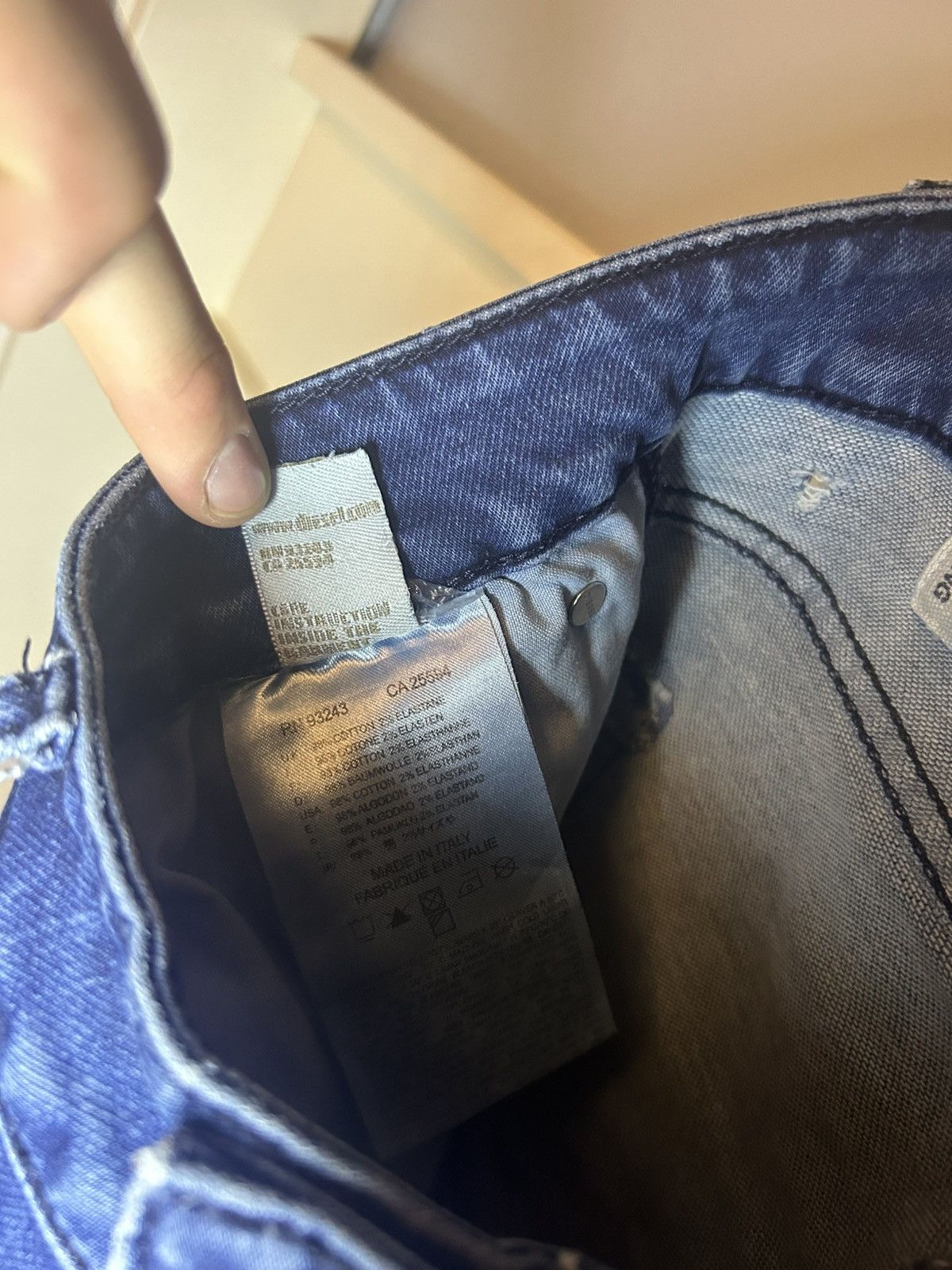 Diesel Diesel trompe l'oeil jean sweatpants Size US 34 / EU 50 - 5 Thumbnail