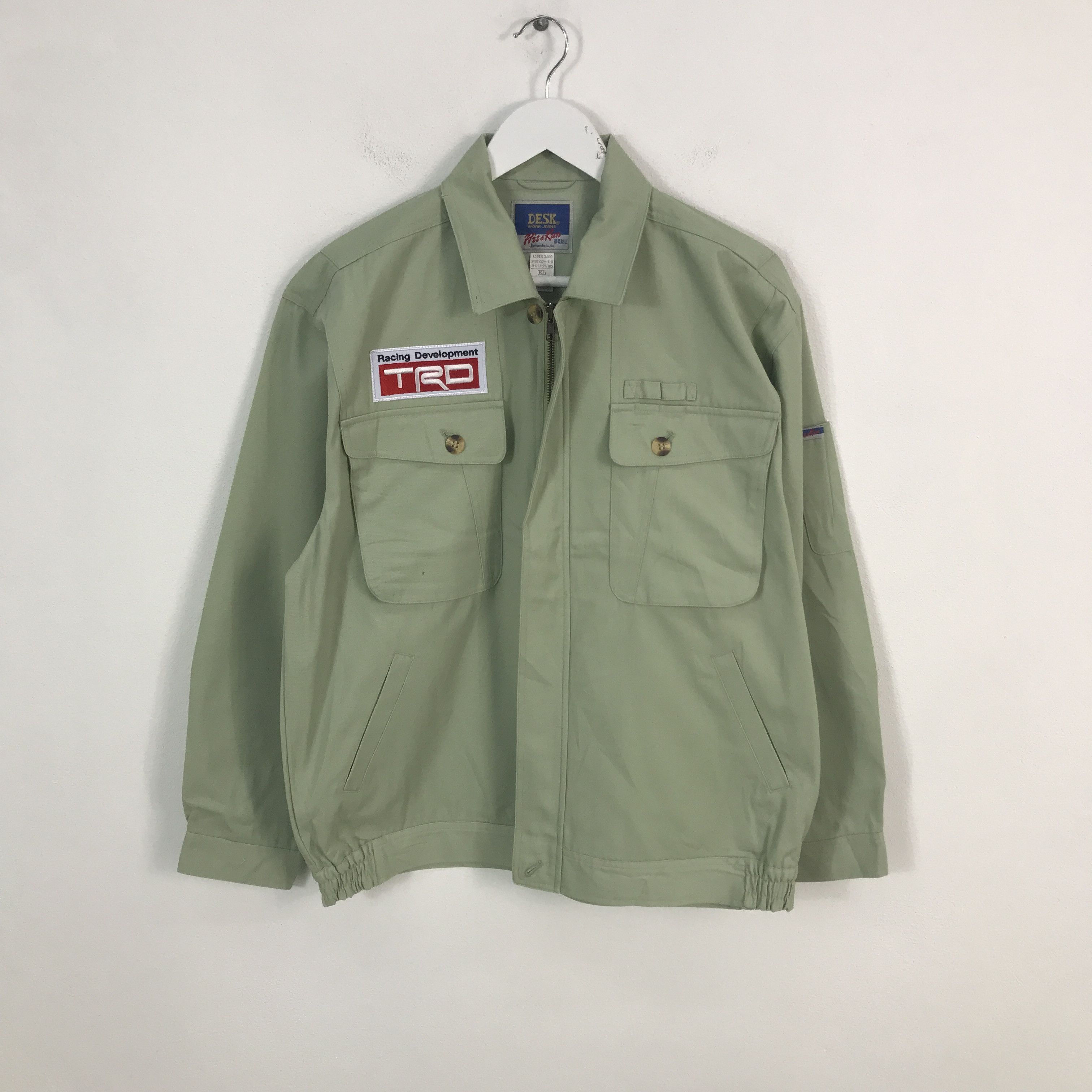 Japanese Brand Rare TRD Racing Custom Sport Jacket Size US L / EU 52-54 / 3 - 3 Thumbnail