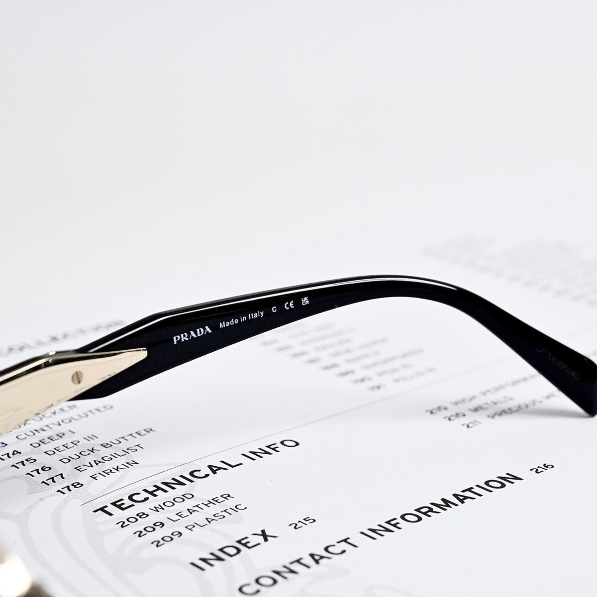 Prada PRADA 0PR 65ZS SUNGLASSES Size ONE SIZE - 4 Thumbnail