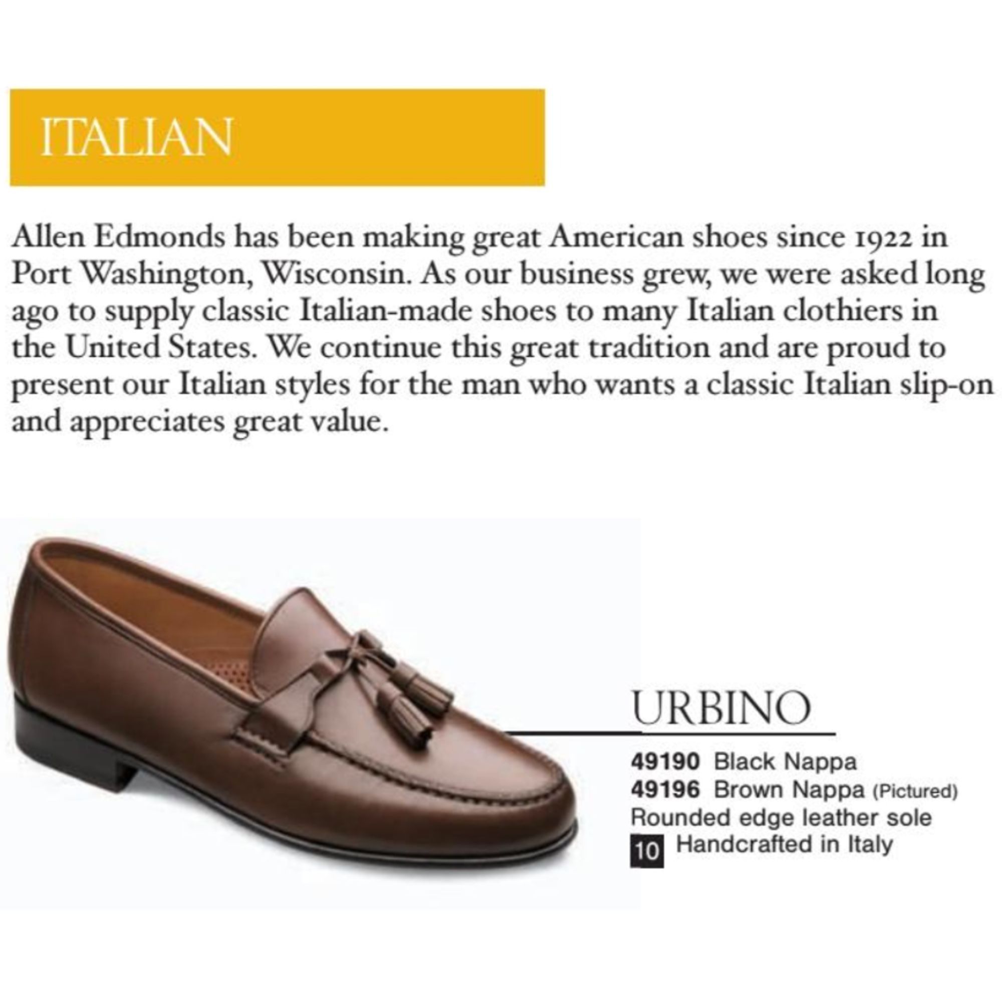 Allen Edmonds Allen Edmonds Italian Dress Shoes Mens 8 Butter Soft Black Size US 8 / EU 41 - 8 Thumbnail