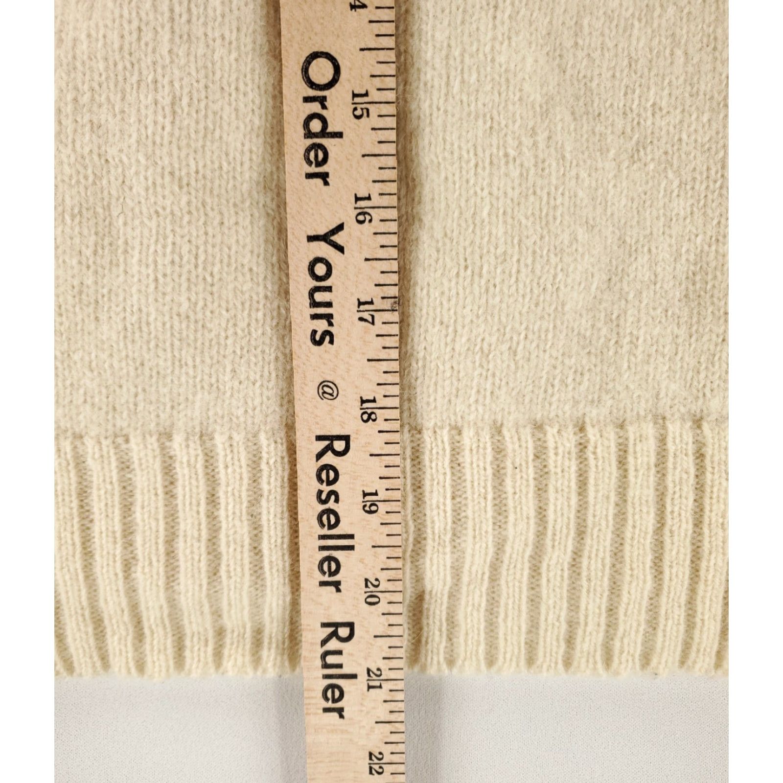 Vintage Woolrich Wool 100% Wool Sweater Cream Ivory Womens M Pullover Pasture Sheep Modern/Classic? Size M / US 6-8 / IT 42-44 - 6 Thumbnail