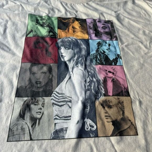 Band Tees NEW TAYLOR SWIFT ERAS TOUR 2023-2024 CREAM T-SHIRT SZ 2XL XX Size XXL / US 16-18 / IT 52-54 - 3 Thumbnail