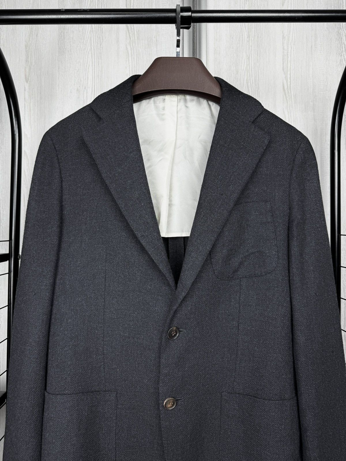 Suitsupply Suitsupply Hudson HL Wool Cashmere 2 button unlined blazer Size 40R - 3 Thumbnail