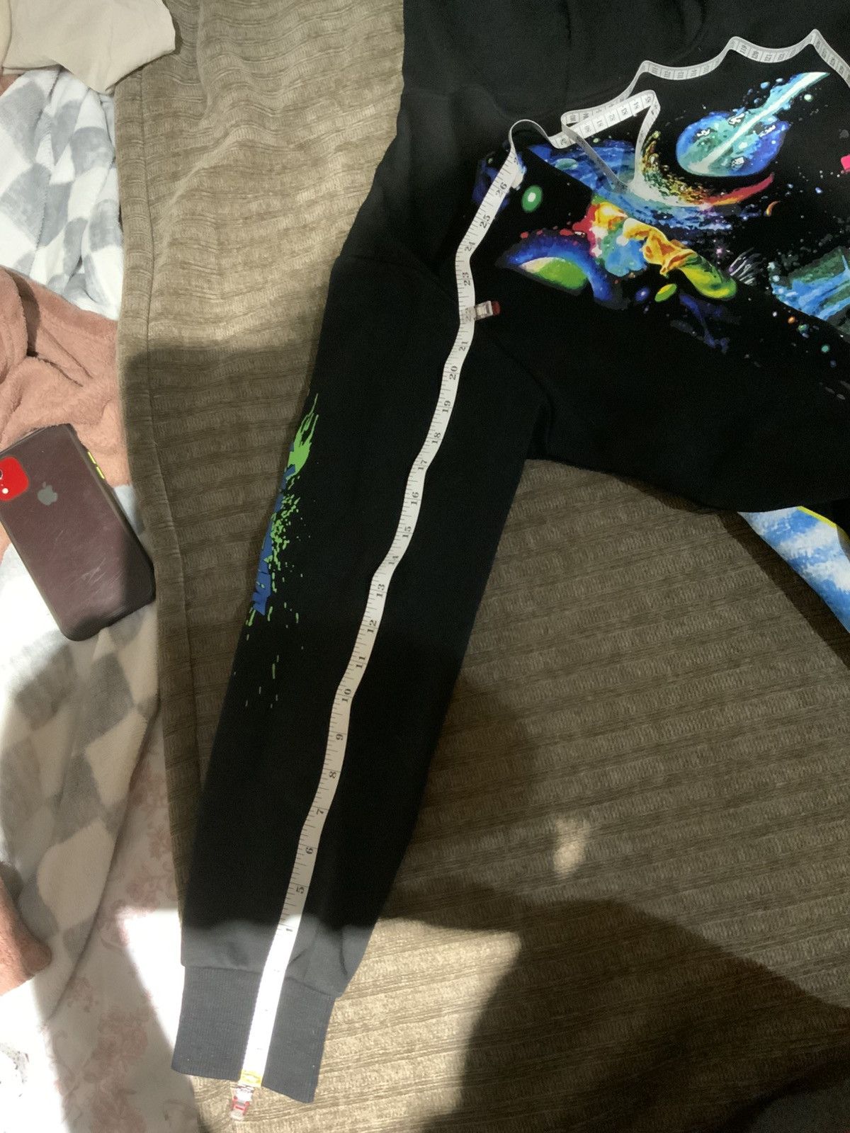 999 Club × Vlone VLONE X JUICE WORLD BLACK HOODIE COLLAB Size US L / EU 52-54 / 3 - 8 Thumbnail