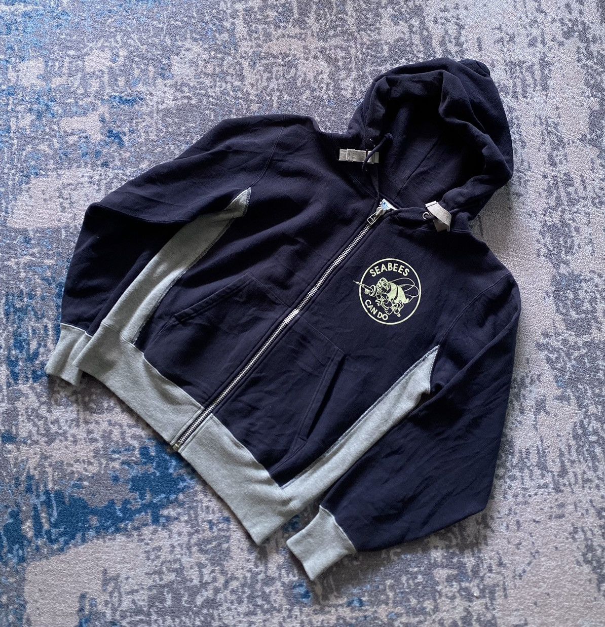 Champion × Toyo Enterprises × Vintage Champion seabees zip hoodie Size US M / EU 48-50 / 2 - 2 Thumbnail