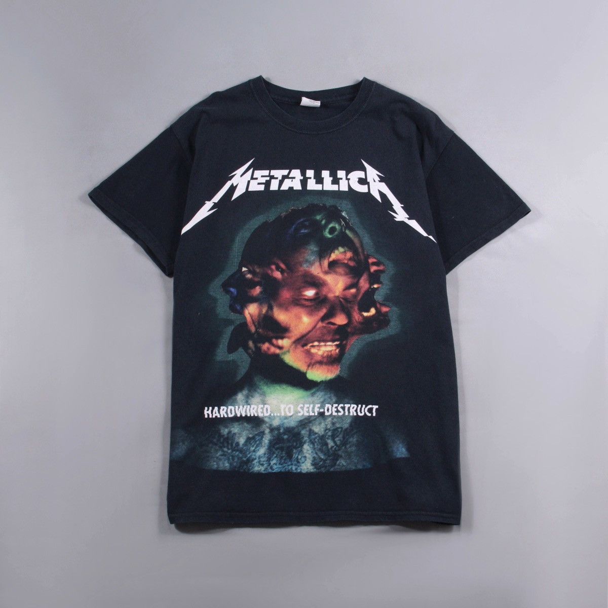 Metallica Metallica Vintage Black Navy Tee T Shirt Self Destruct M Size US M / EU 48-50 / 2 - 1 Thumbnail
