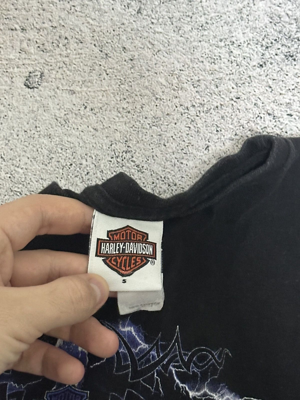 Harley Davidson Vintage Harley Davidon Lighting Wolf T-shirt Print Logo Size US S / EU 44-46 / 1 - 7 Thumbnail