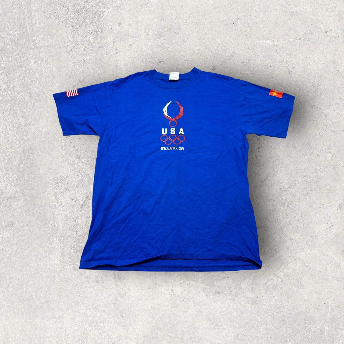 USA Olympics Team USA Beijing 2008 Olympics tee Size US L / EU 52-54 / 3 - 1 Thumbnail