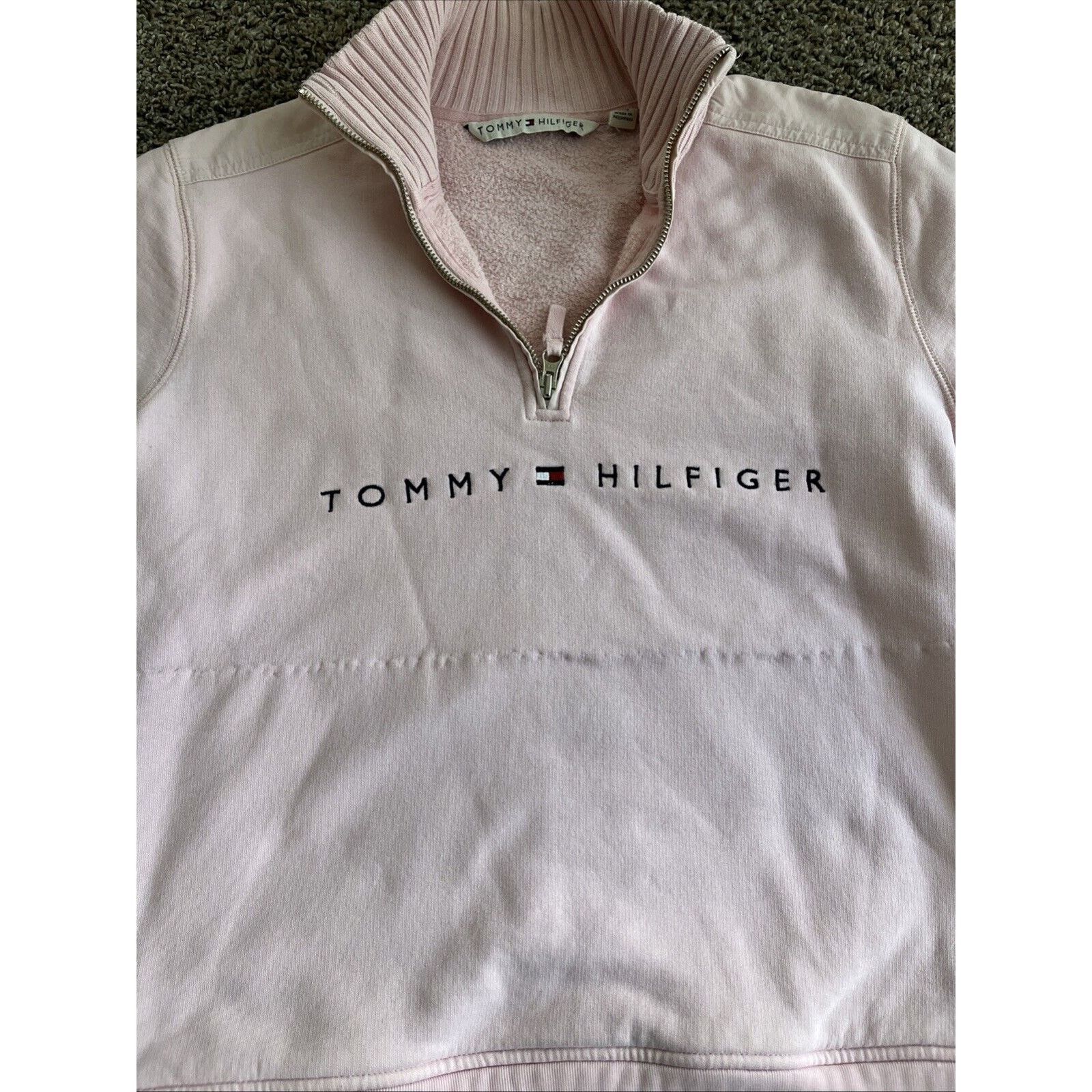 Tommy Hilfiger Tommy Hilfiger Women’s Sweatshirt Size Large Color Pink Size XL / US 12-14 / IT 48-50 - 2 Thumbnail