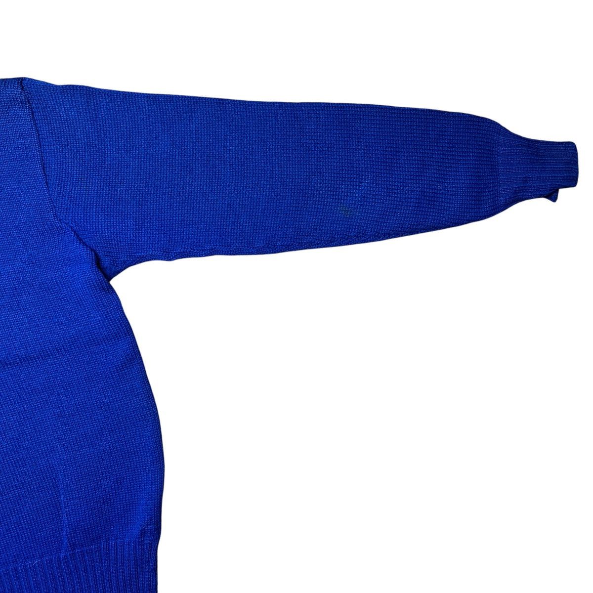 Vintage Vintage 1940 O’Shea Knitting Mills Chicago Blue Knit Sweater Size US L / EU 52-54 / 3 - 12 Thumbnail