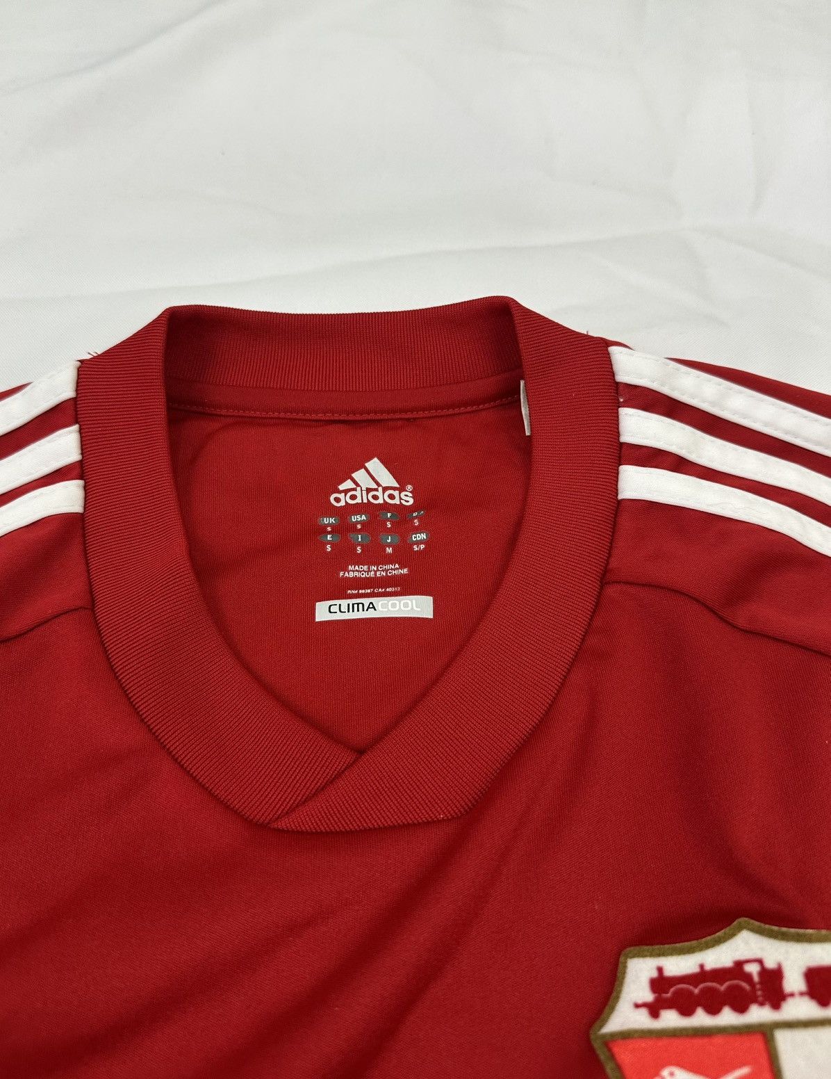 Adidas Swindon Town FC 2012 Adidas Home Mens Size S Football Jersey Size US S / EU 44-46 / 1 - 4 Thumbnail