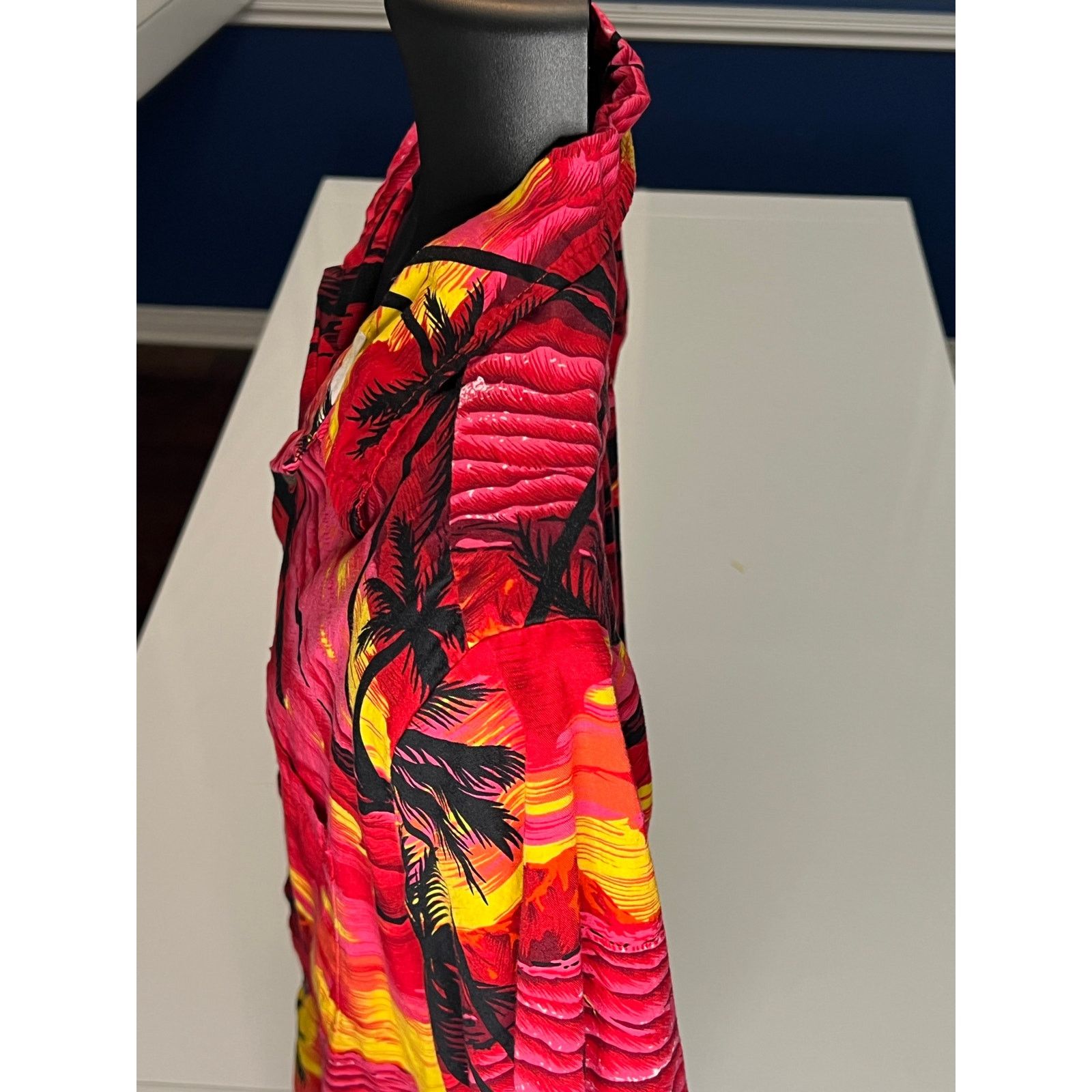 Other PalmWave Hawaiian Button-Up Shirt Tropical Surfer Floral Size US S / EU 44-46 / 1 - 5 Thumbnail