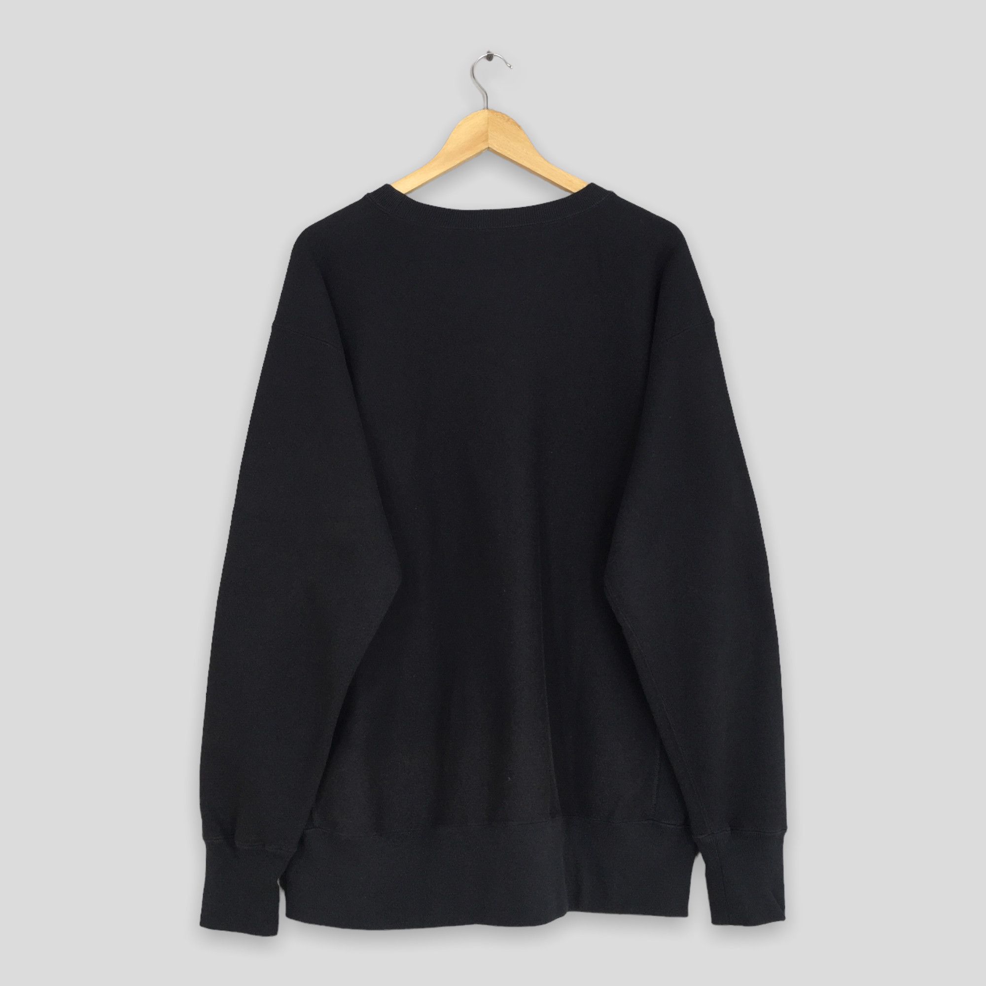 Champion Vintage Champion Reverse Weave Black Jumper XLarge Size US XL / EU 56 / 4 - 6 Thumbnail