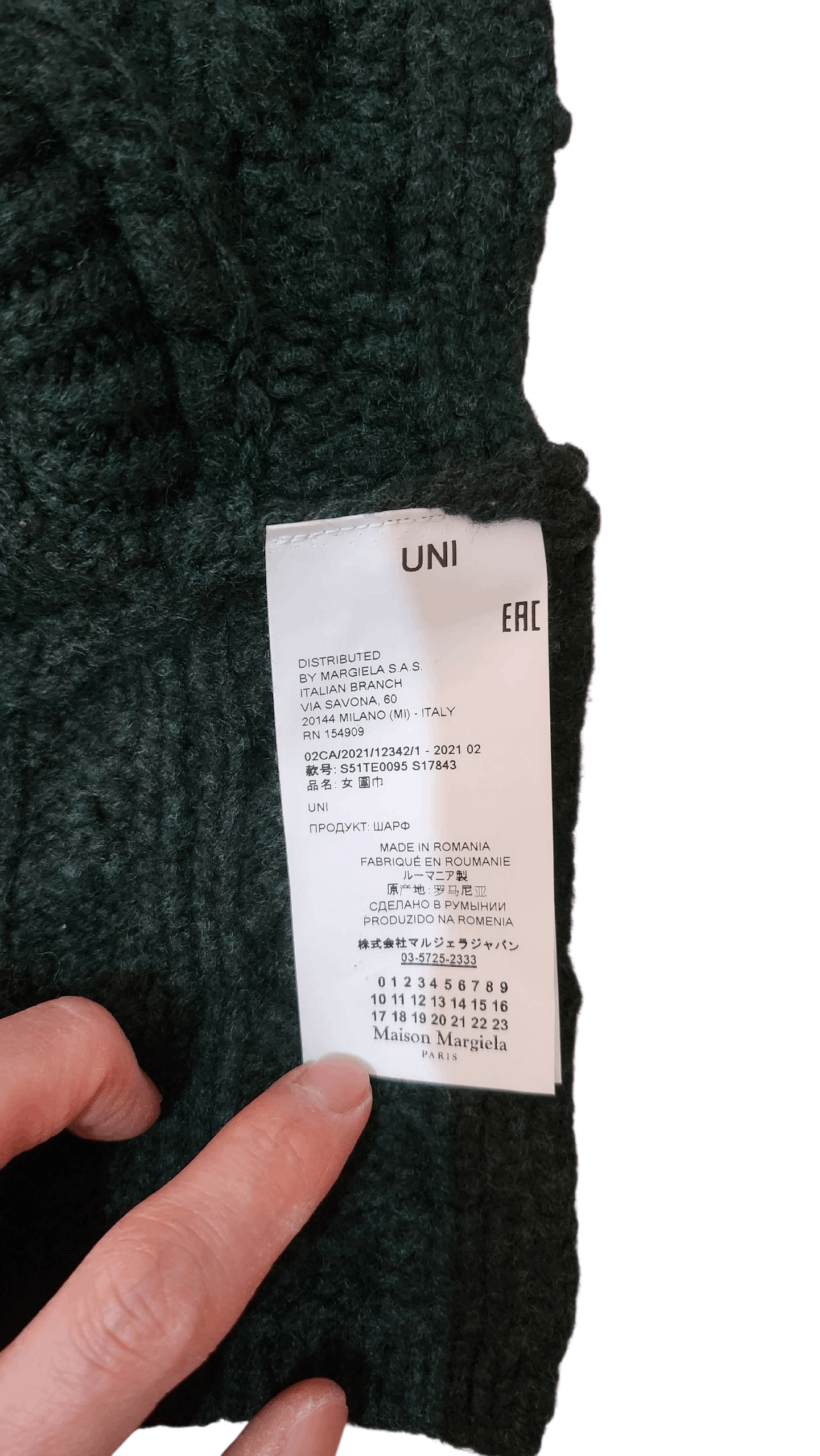 Maison Margiela Margiela Scarf Size ONE SIZE - 4 Thumbnail