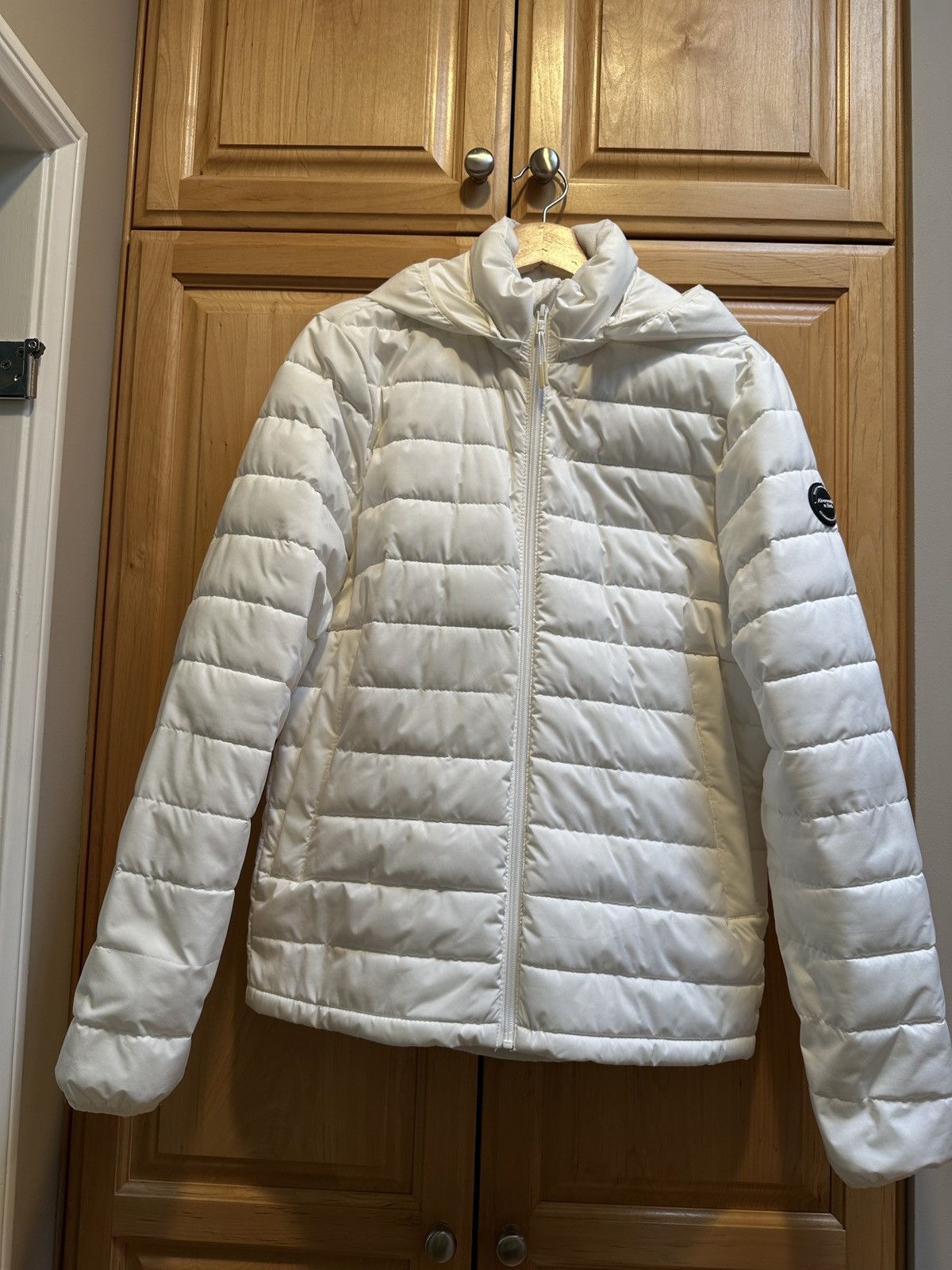 Abercrombie & Fitch Abercrombie&Fitch Mens White Jacket Size S Size US S / EU 44-46 / 1 - 4 Thumbnail