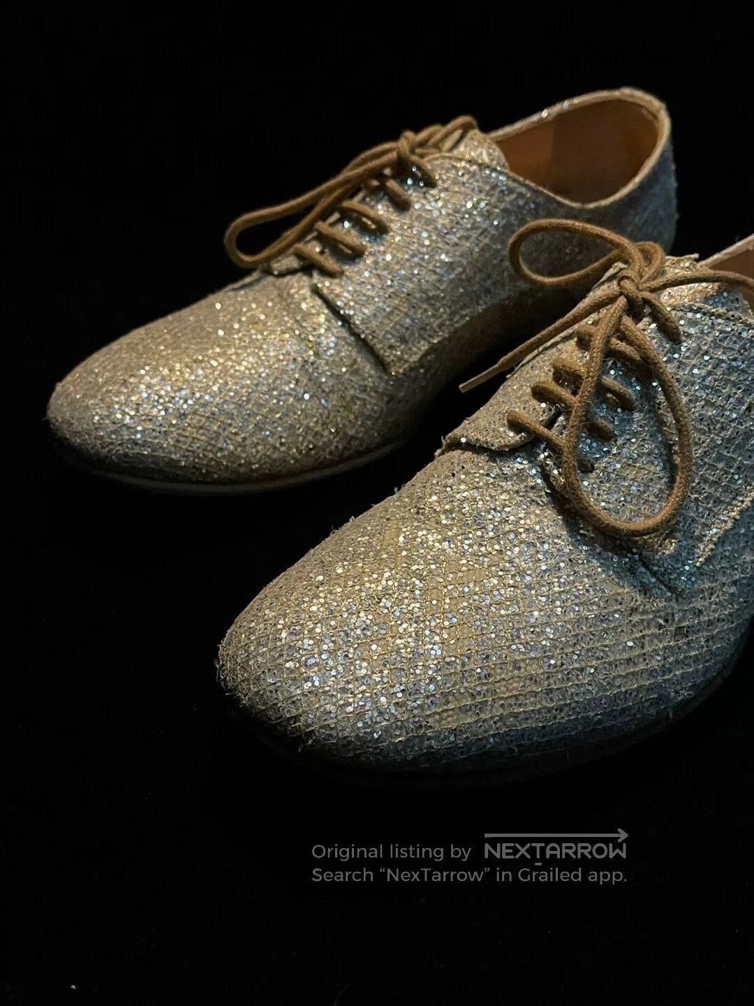 Maison Margiela Maison Margiela Sequin Derby Shoes. Size US 6 / IT 36 - 2 Thumbnail