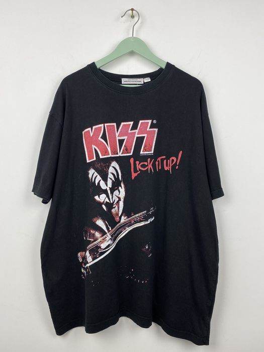 Vintage Kiss Lick It Up 2010 T Shirt Guns N Roses Alice